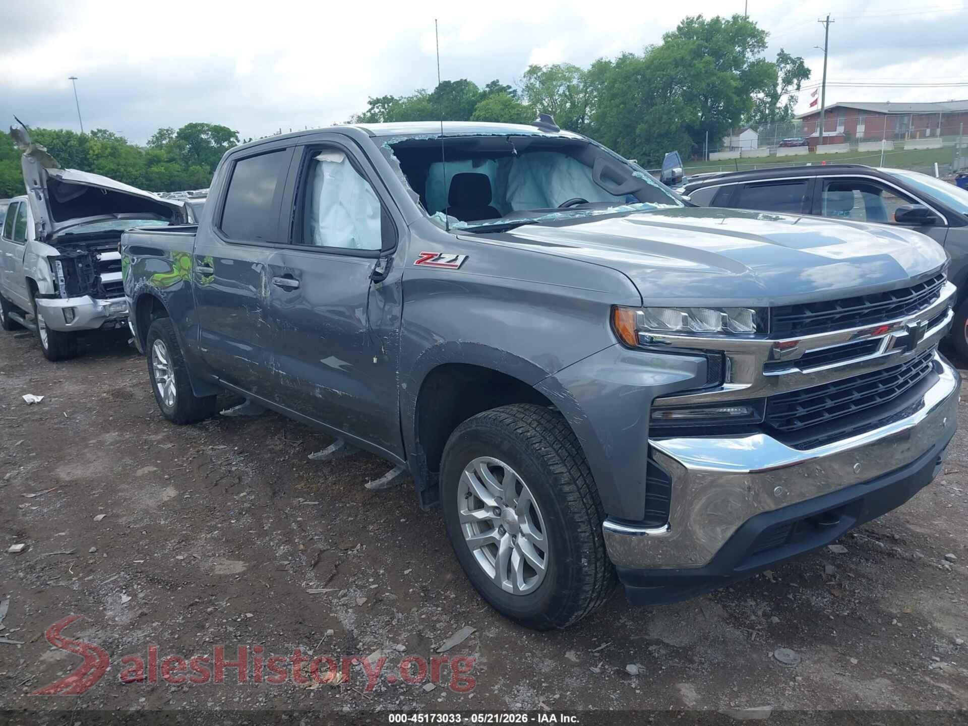 3GCUYDED1LG443707 2020 CHEVROLET SILVERADO 1500