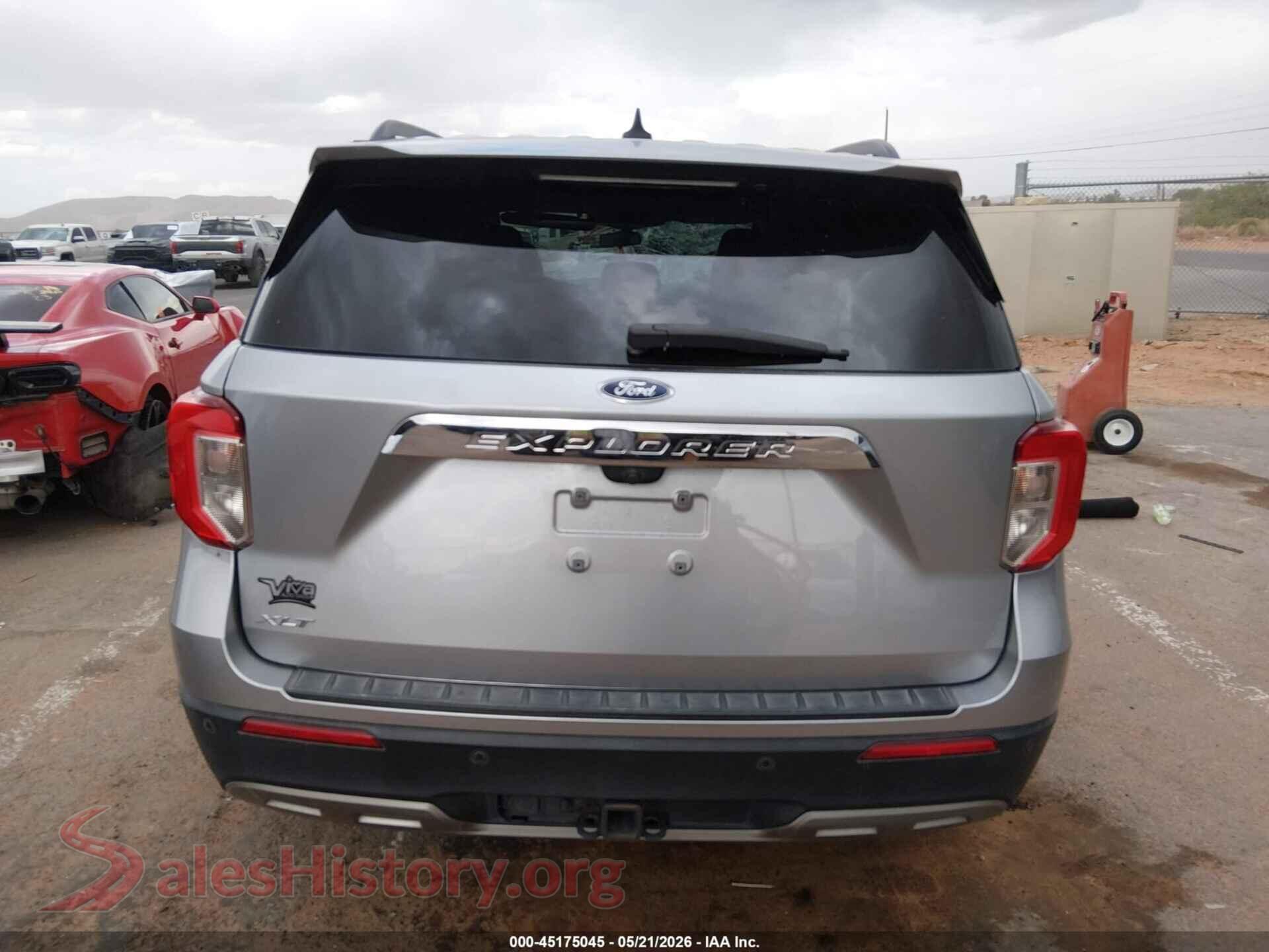 2021 FORD EXPLORER VIN 1FMSK7DH7MGC15587, auction photo 16
