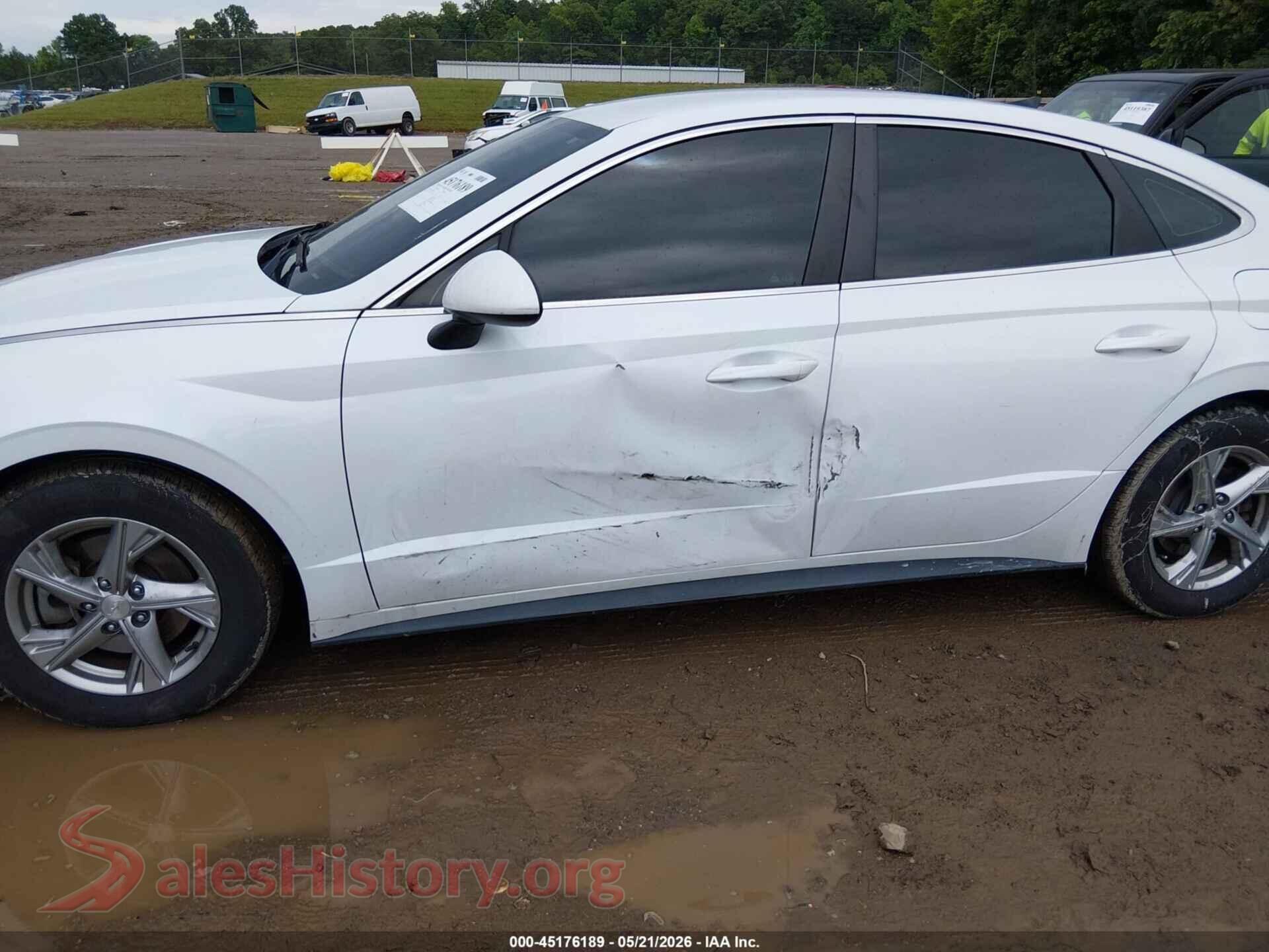2020 HYUNDAI SONATA VIN 5NPEG4JA2LH046145, rear passenger side