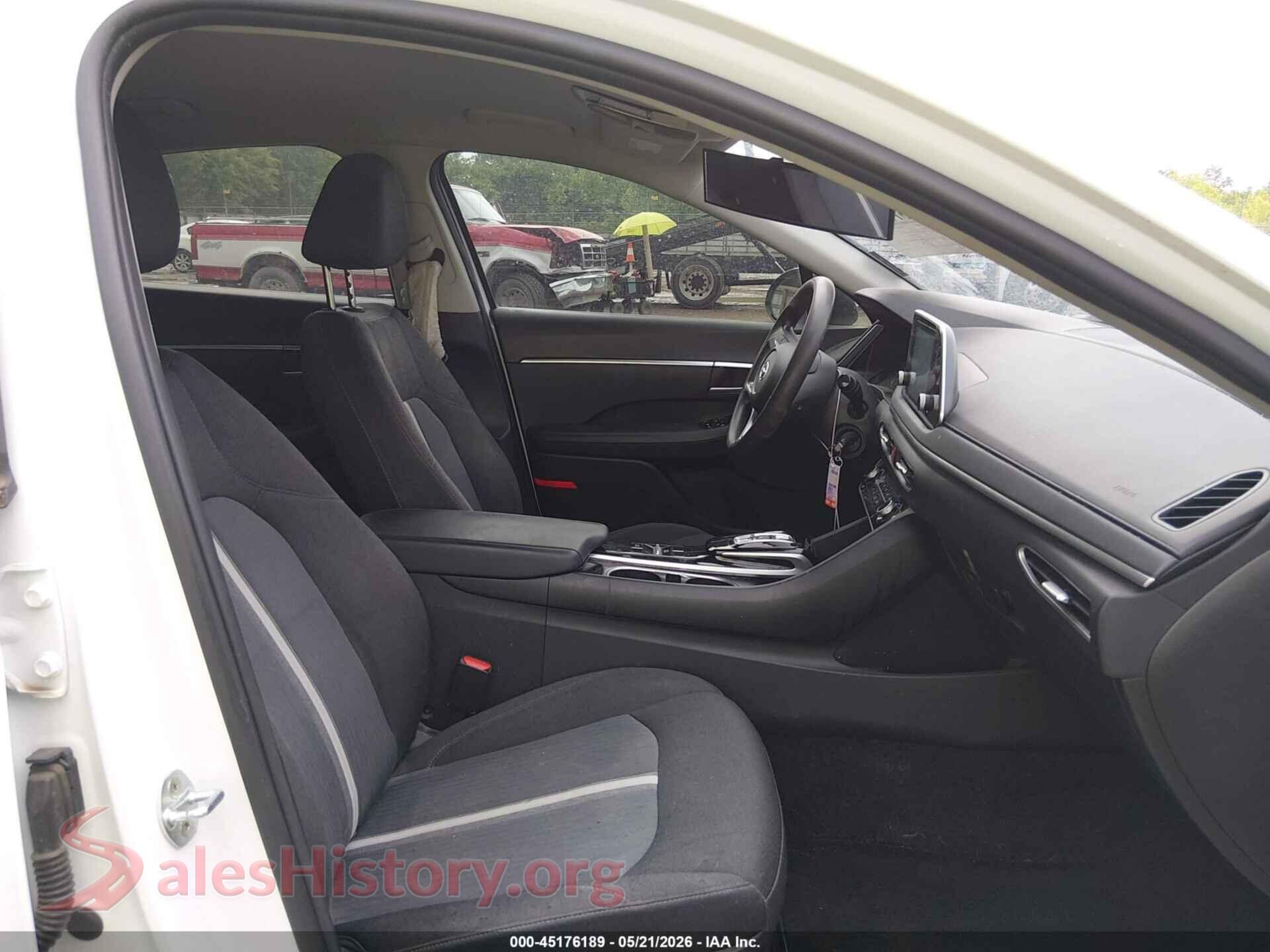 2020 HYUNDAI SONATA VIN 5NPEG4JA2LH046145, rear view