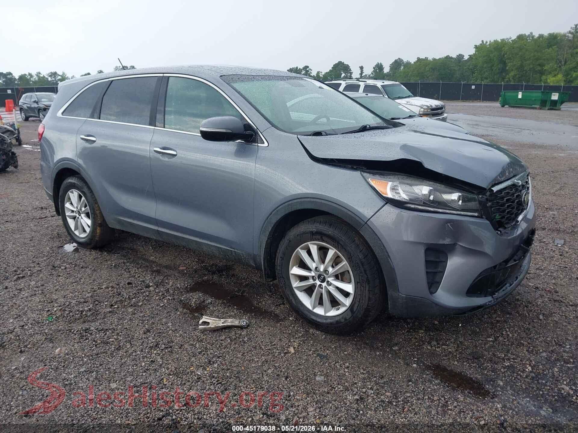 5XYPG4A33KG604245 2019 KIA SORENTO