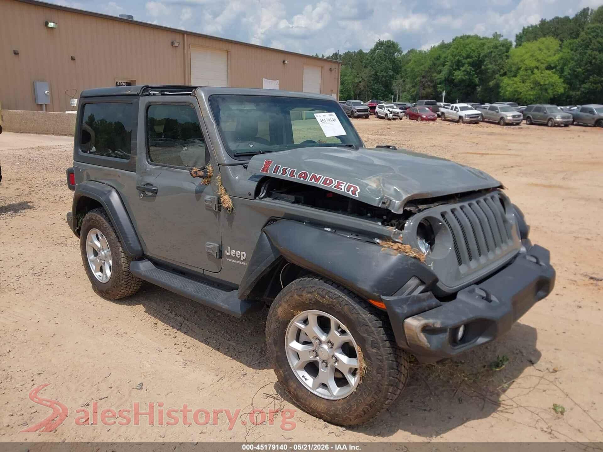 1C4GJXAN2MW594611 2021 JEEP WRANGLER