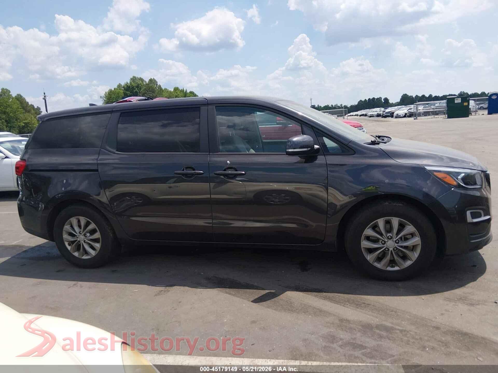 2019 KIA SEDONA VIN KNDMB5C18K6549104, auction photo 13