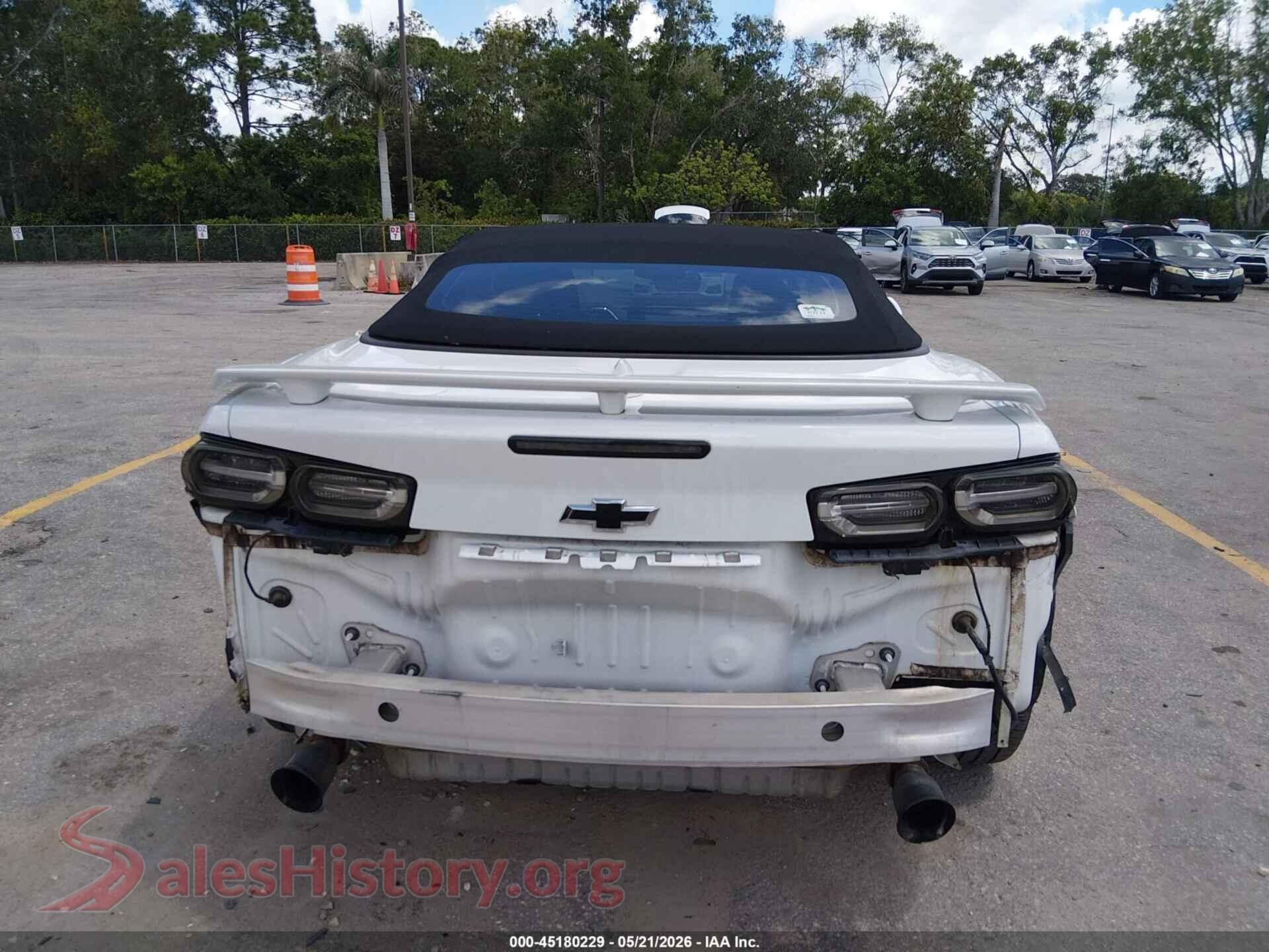 2020 CHEVROLET CAMARO VIN 1G1FB3DS9L0110379, auction photo 16