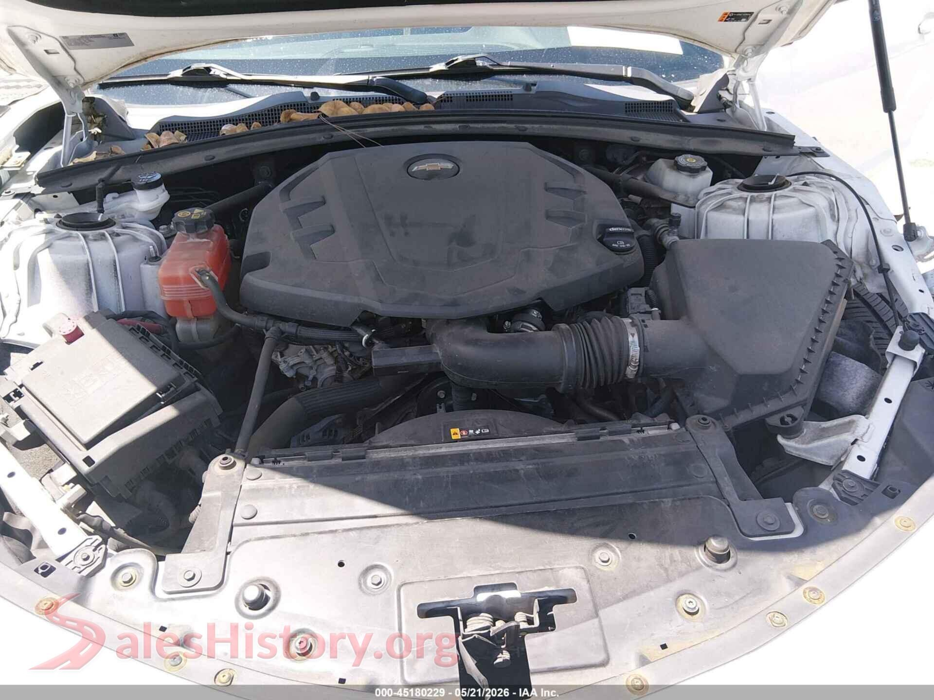 2020 CHEVROLET CAMARO VIN 1G1FB3DS9L0110379, interior dashboard