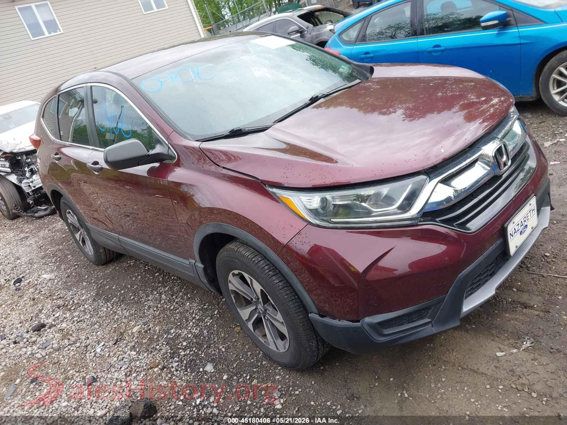 2HKRW6H30JH233839 2018 HONDA CR-V
