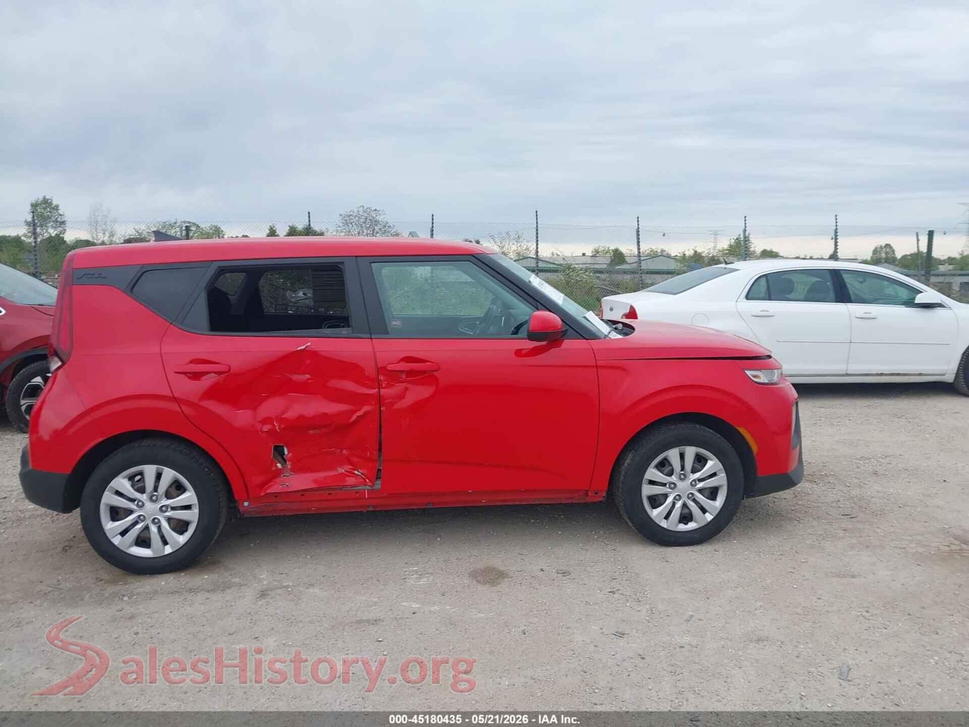 2021 KIA SOUL VIN KNDJ23AU9M7141695, auction photo 13