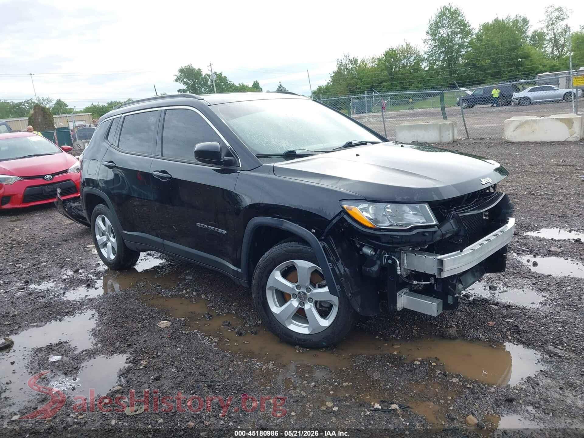3C4NJCBB7HT647786 2017 JEEP NEW COMPASS