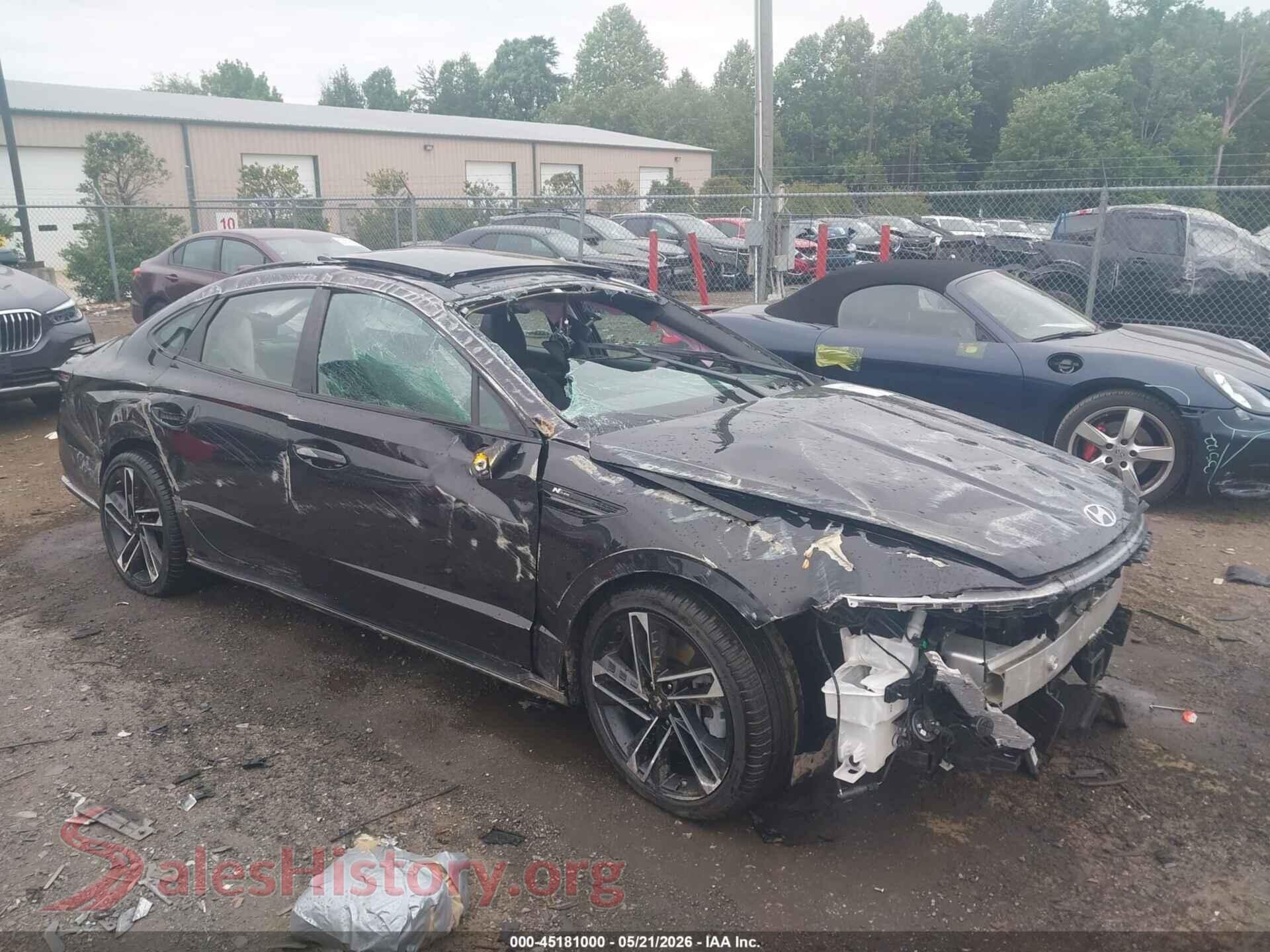 2026 HYUNDAI SONATA VIN KMHL54JC2TA536117, auction photo