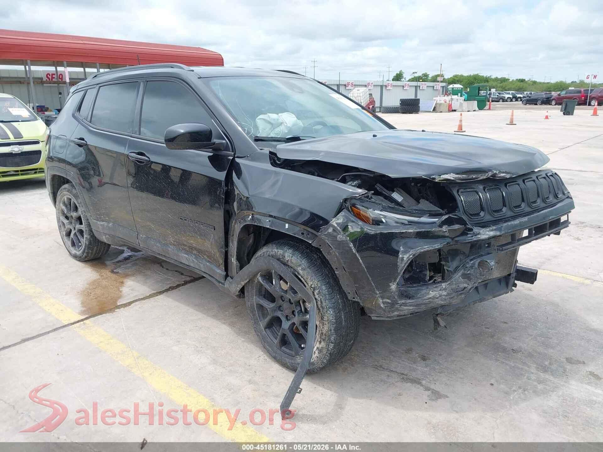 3C4NJCBB1NT178030 2022 JEEP COMPASS