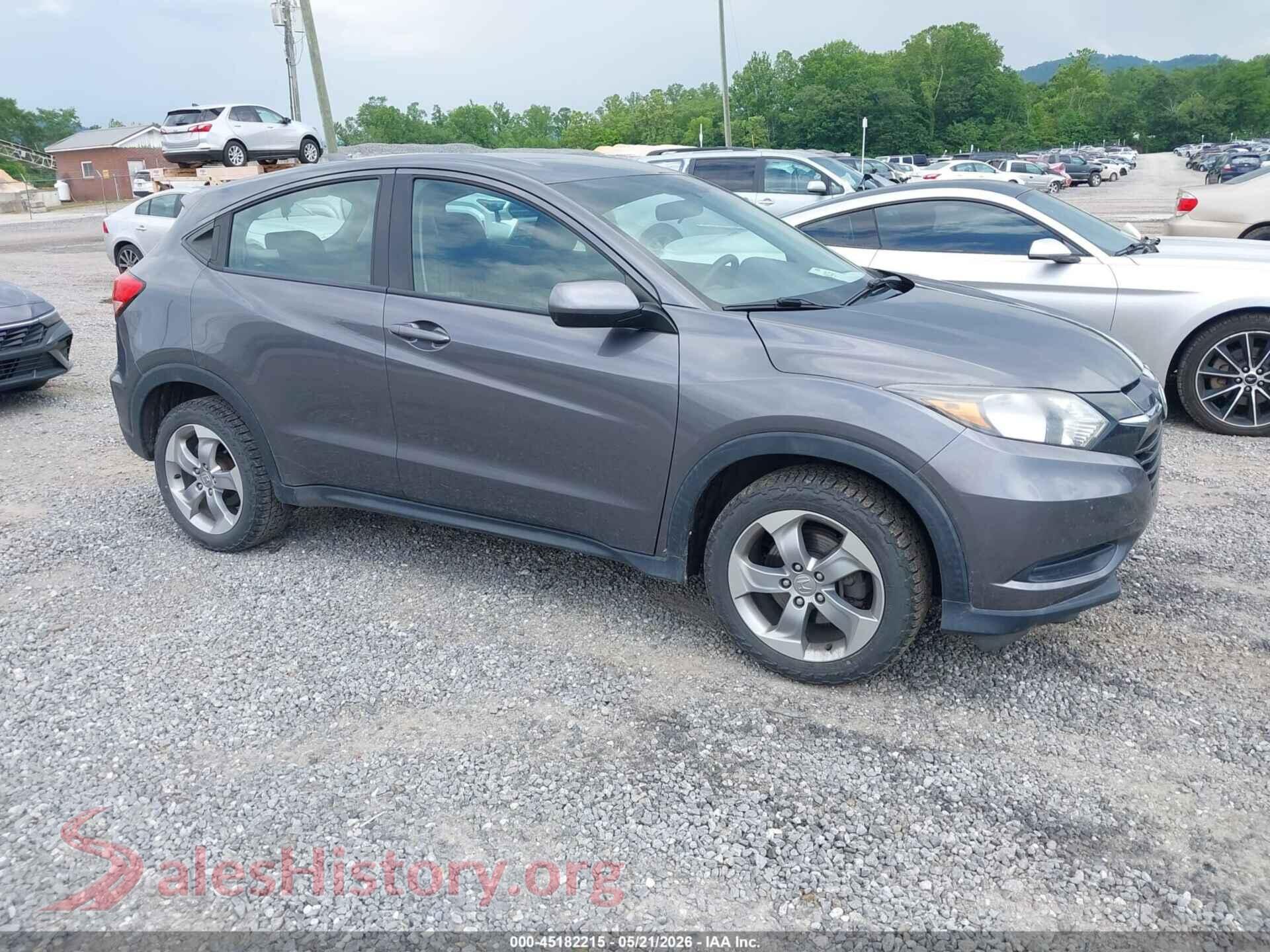 3CZRU6H37JG722313 2018 HONDA HR-V
