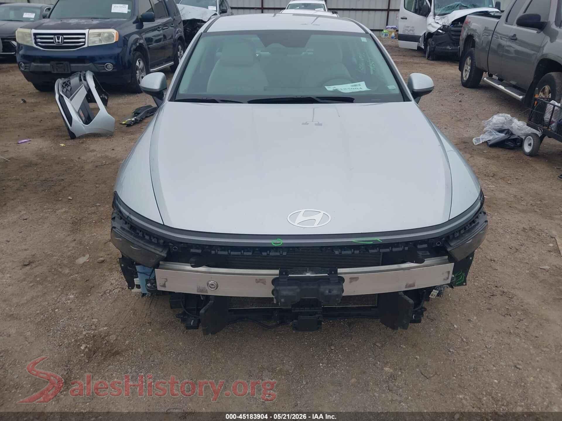 2025 HYUNDAI SONATA VIN KMHL64JA7SA448741, auction photo 13