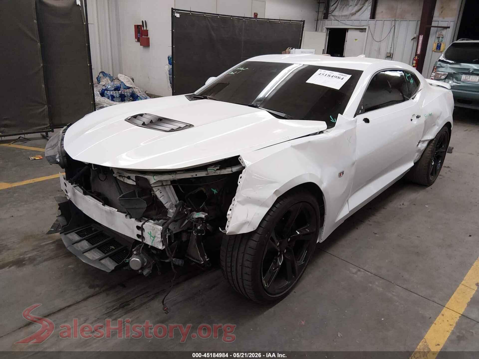 2019 CHEVROLET CAMARO VIN 1G1FH1R73K0123148, front view
