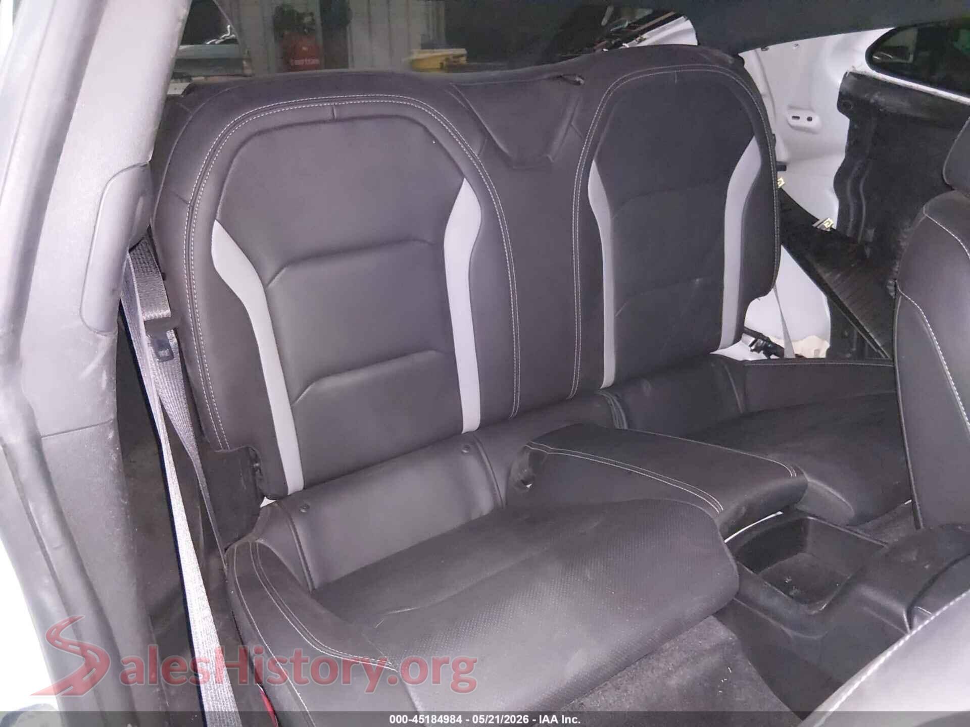2019 CHEVROLET CAMARO VIN 1G1FH1R73K0123148, front passenger side