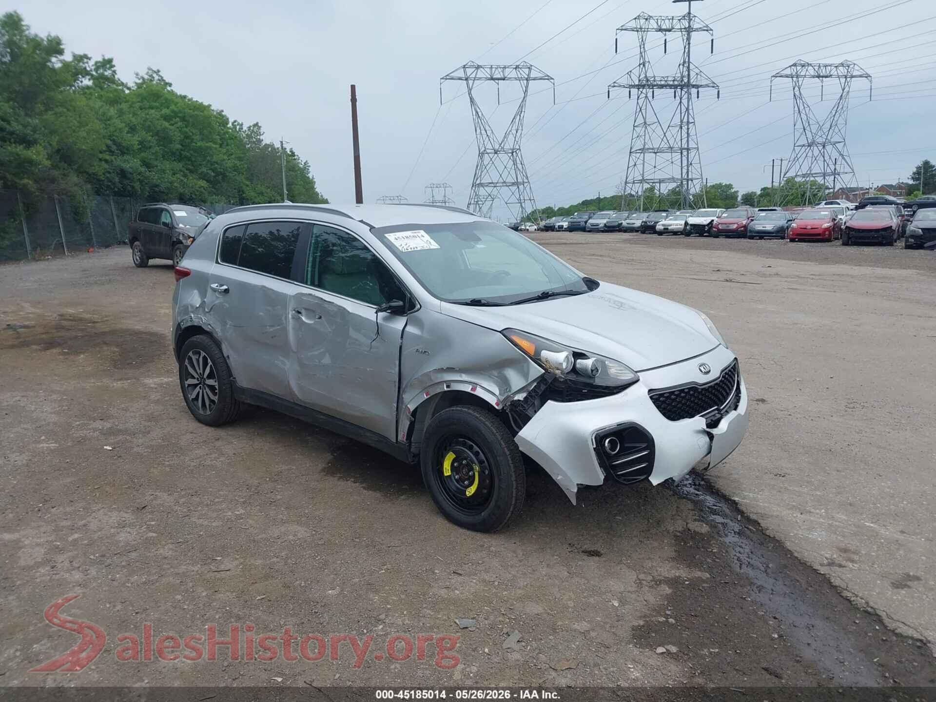 KNDPNCAC8J7384080 2018 KIA SPORTAGE