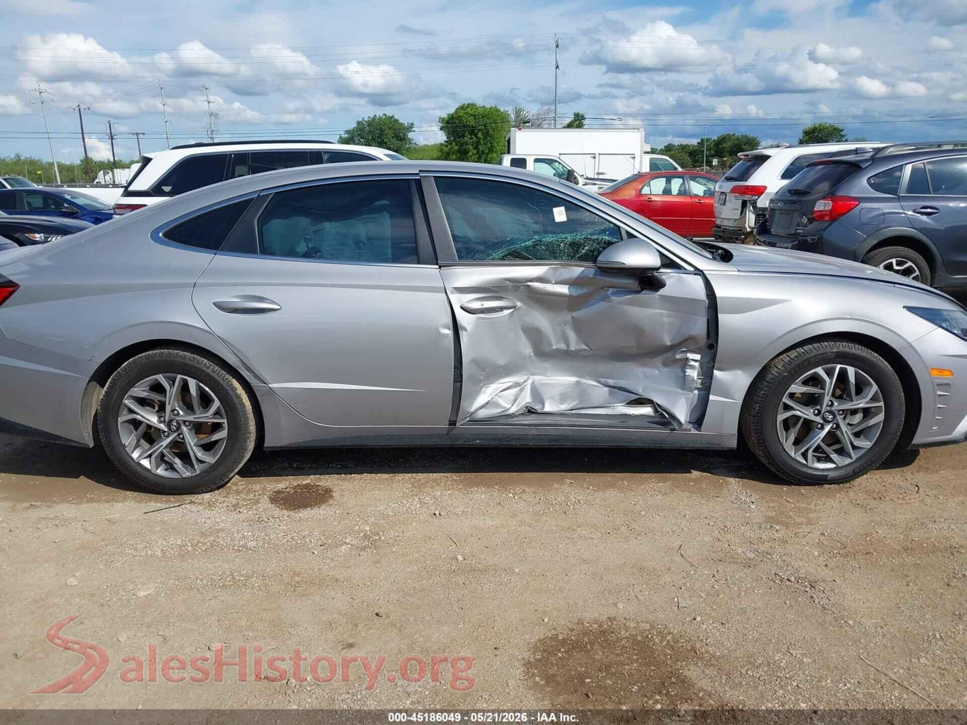 2023 HYUNDAI SONATA VIN KMHL64JA8PA278168, auction photo 13