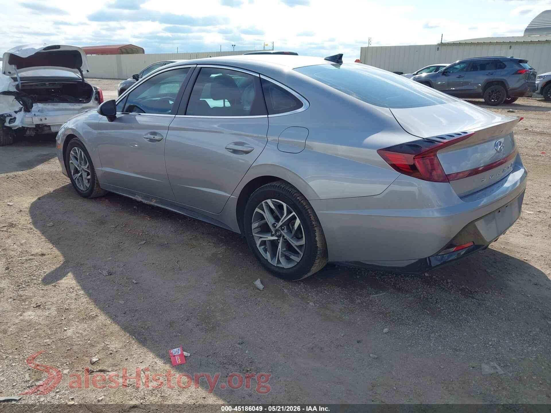 2023 HYUNDAI SONATA VIN KMHL64JA8PA278168, driver side view
