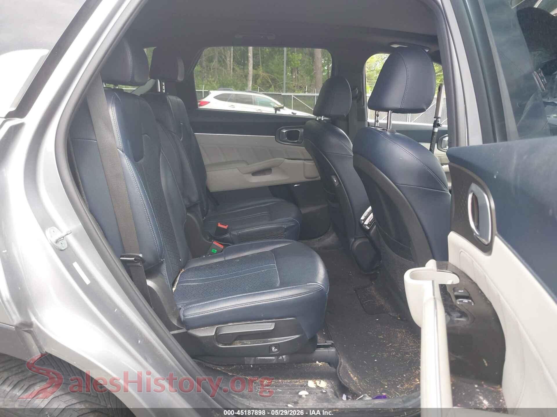 2022 KIA SORENTO PLUG-IN HYBRID VIN KNDRMDLH4N5101637, front passenger side