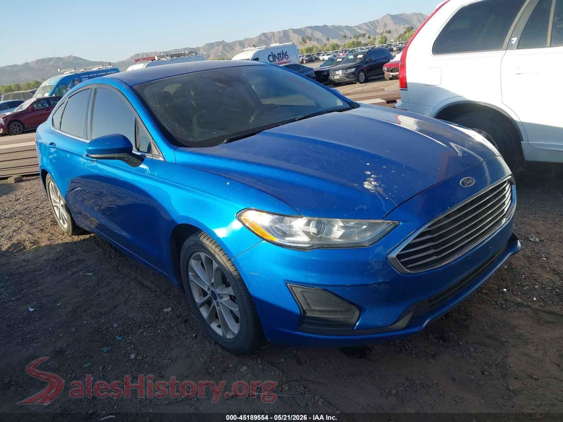 3FA6P0HD3KR276601 2019 FORD FUSION