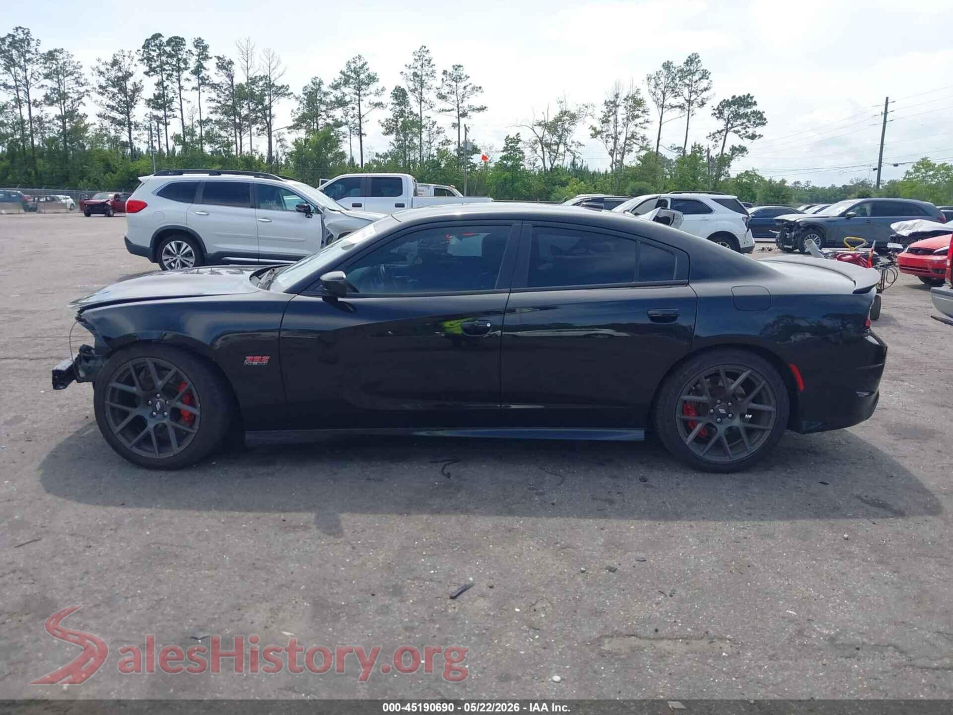 2018 DODGE CHARGER VIN 2C3CDXGJ7JH152433, auction photo 14