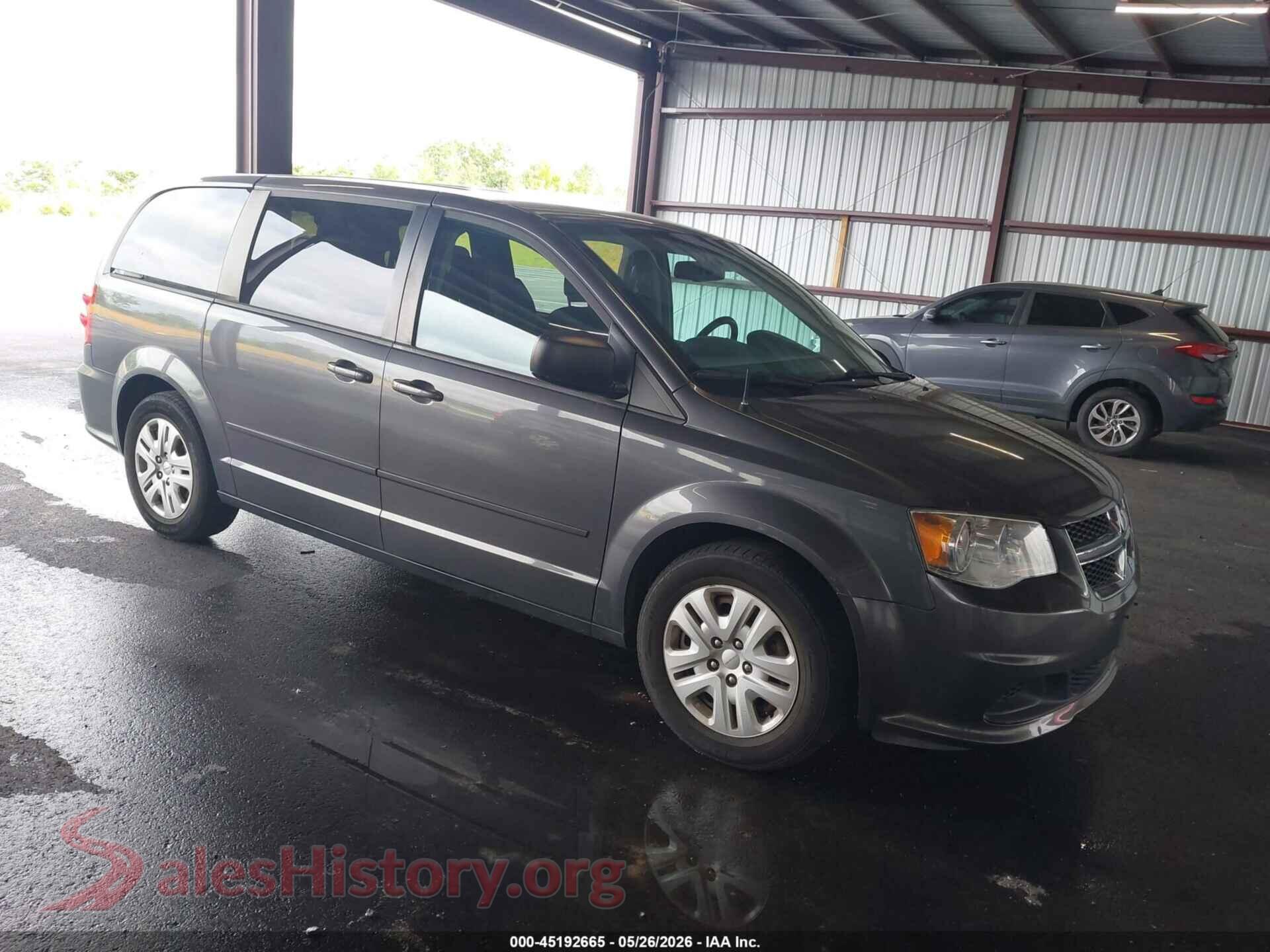 2C4RDGBG9HR741926 2017 DODGE GRAND CARAVAN