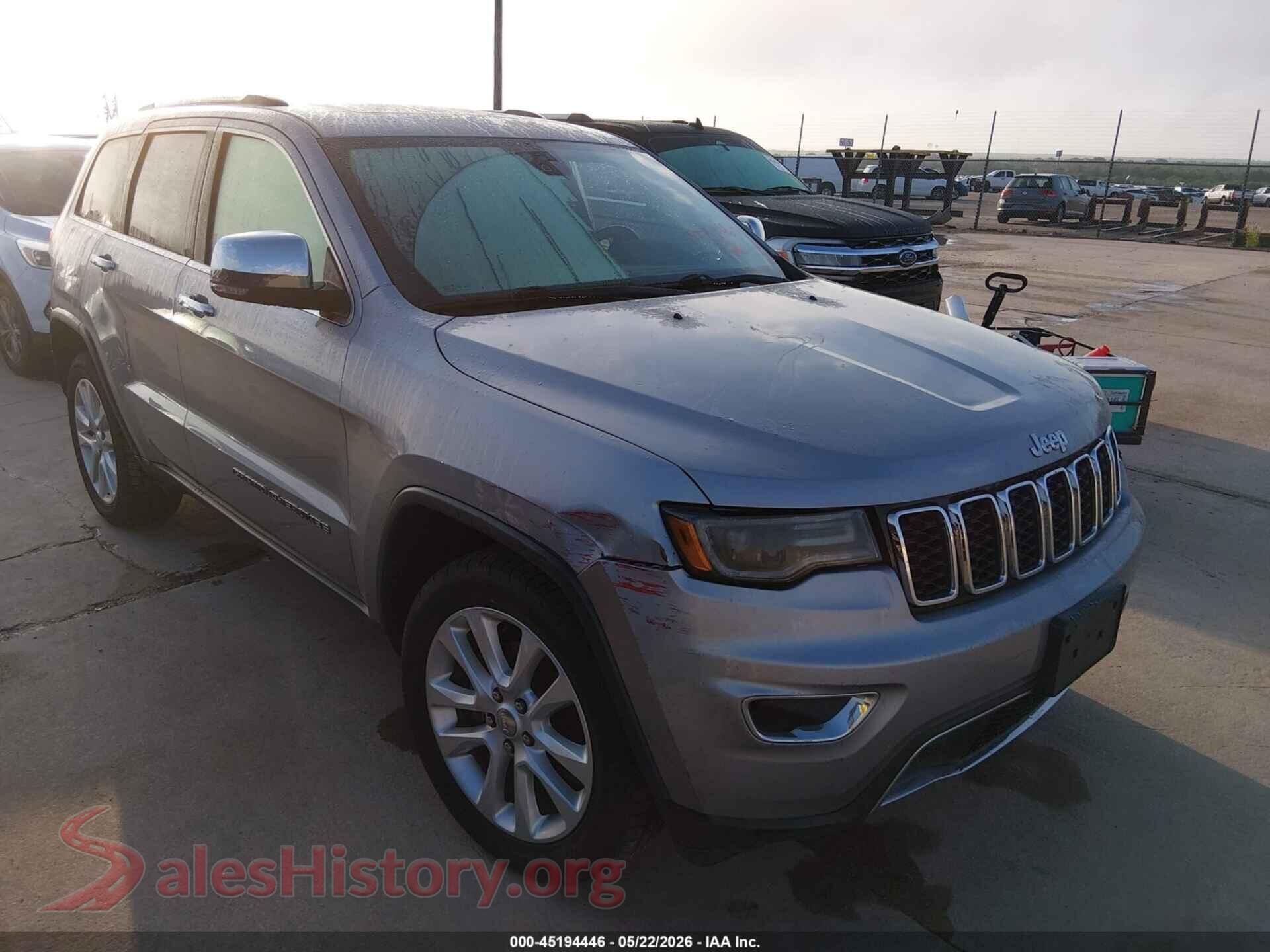 1C4RJFBG9HC852794 2017 JEEP GRAND CHEROKEE