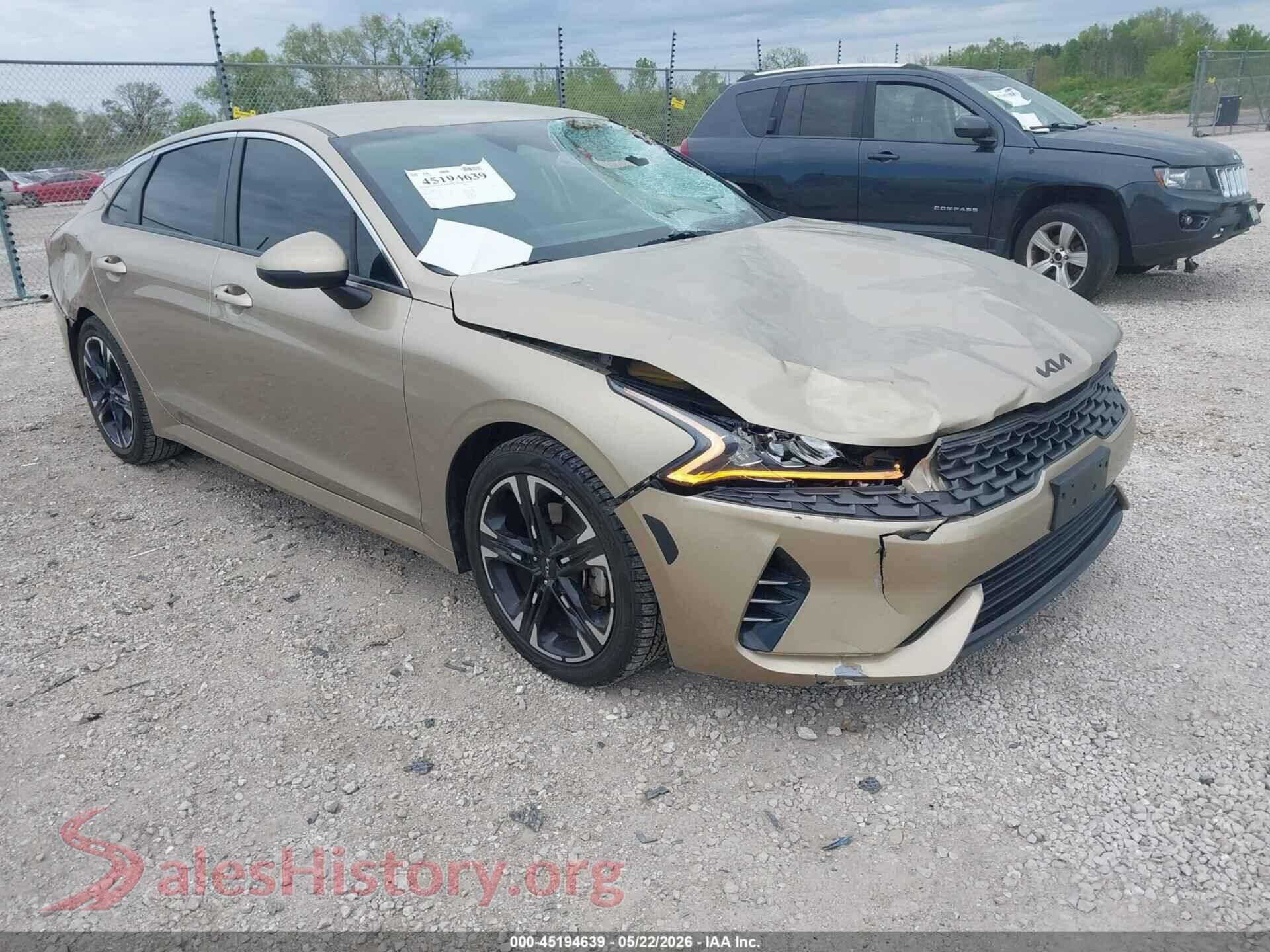 5XXG14J22NG092933 2022 KIA K5