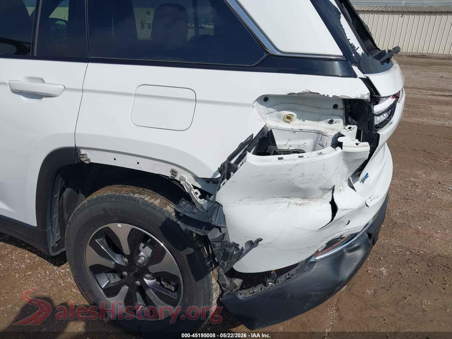 2024 JEEP GRAND CHEROKEE 4XE VIN 1C4RJYB62RC182400, rear passenger side