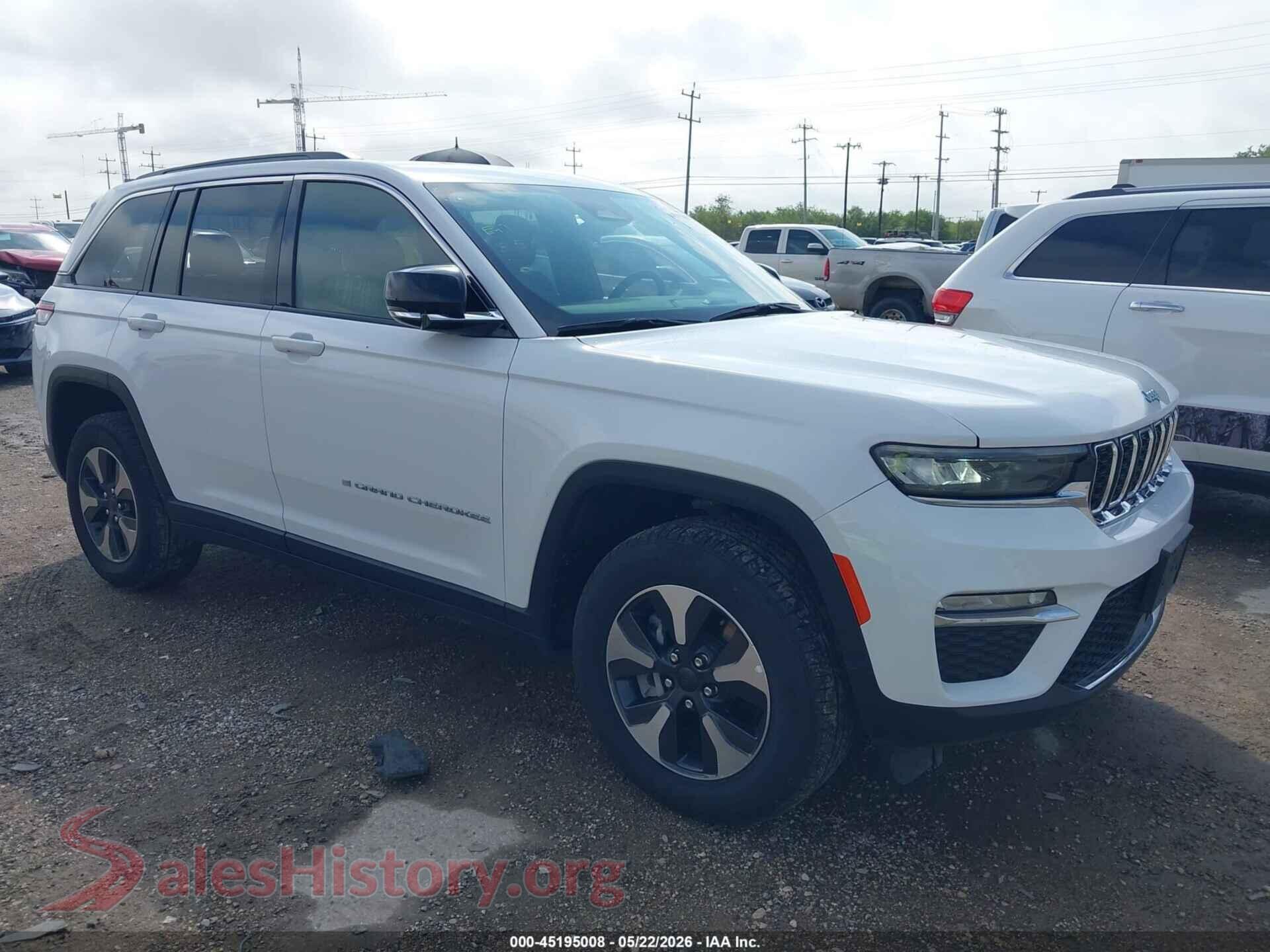 2024 JEEP GRAND CHEROKEE 4XE VIN 1C4RJYB62RC182400, auction photo