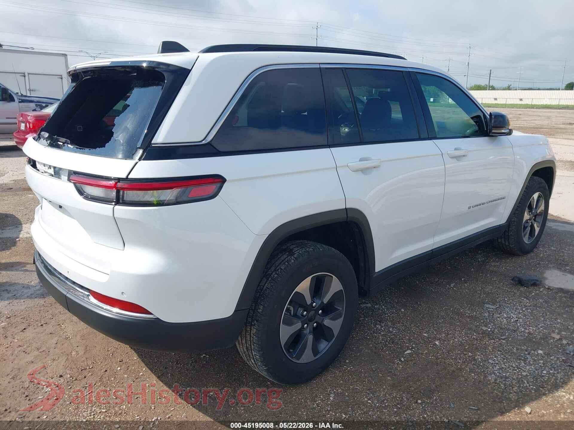 2024 JEEP GRAND CHEROKEE 4XE VIN 1C4RJYB62RC182400, rear driver side