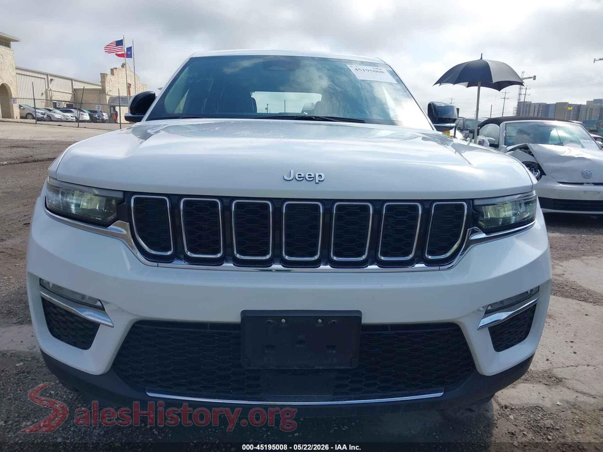 2024 JEEP GRAND CHEROKEE 4XE VIN 1C4RJYB62RC182400, damage close-up