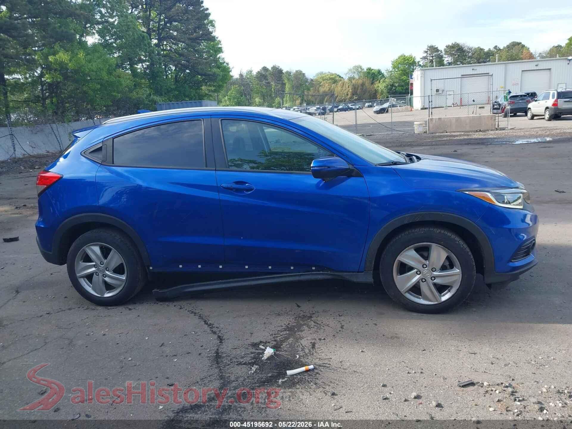 2020 HONDA HR-V VIN 3CZRU6H51LM720840, auction photo 13