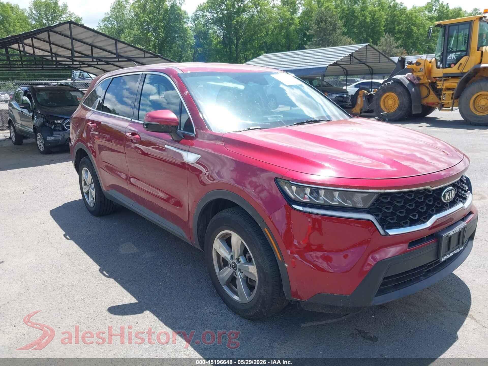 5XYRG4LC1MG065164 2021 KIA SORENTO