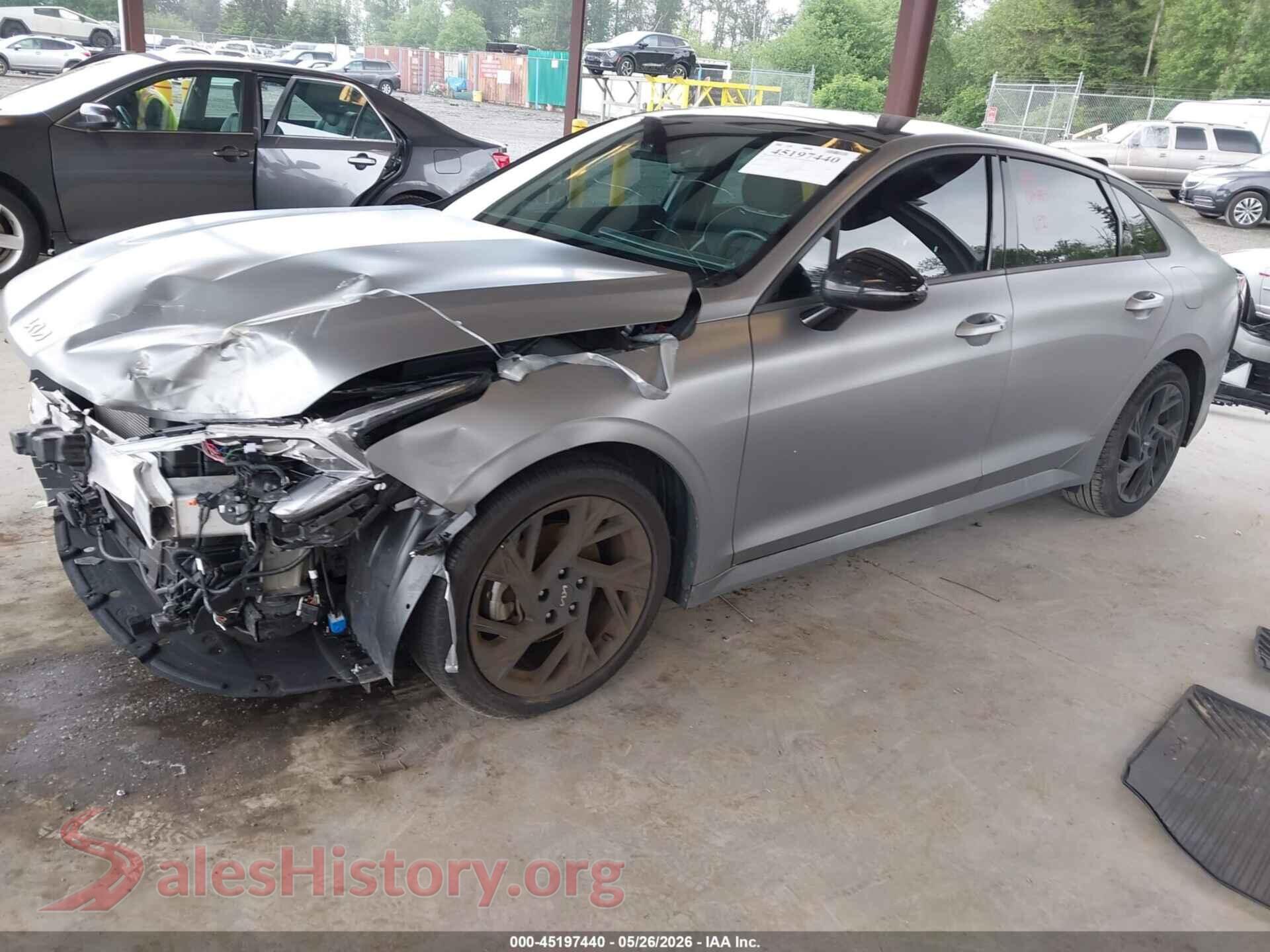 2025 KIA K5 VIN KNAG64J79S5272193, front view
