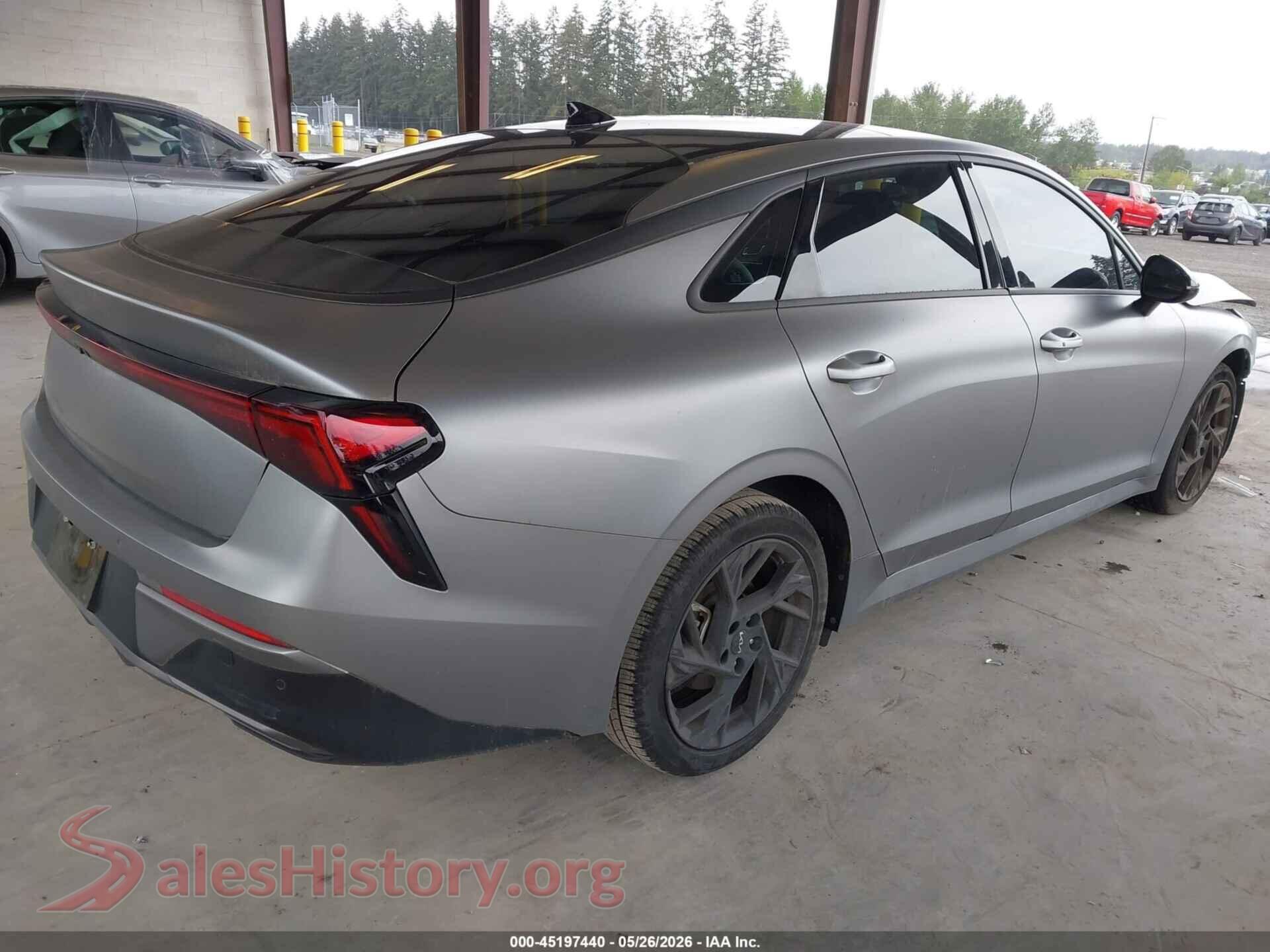 2025 KIA K5 VIN KNAG64J79S5272193, rear driver side