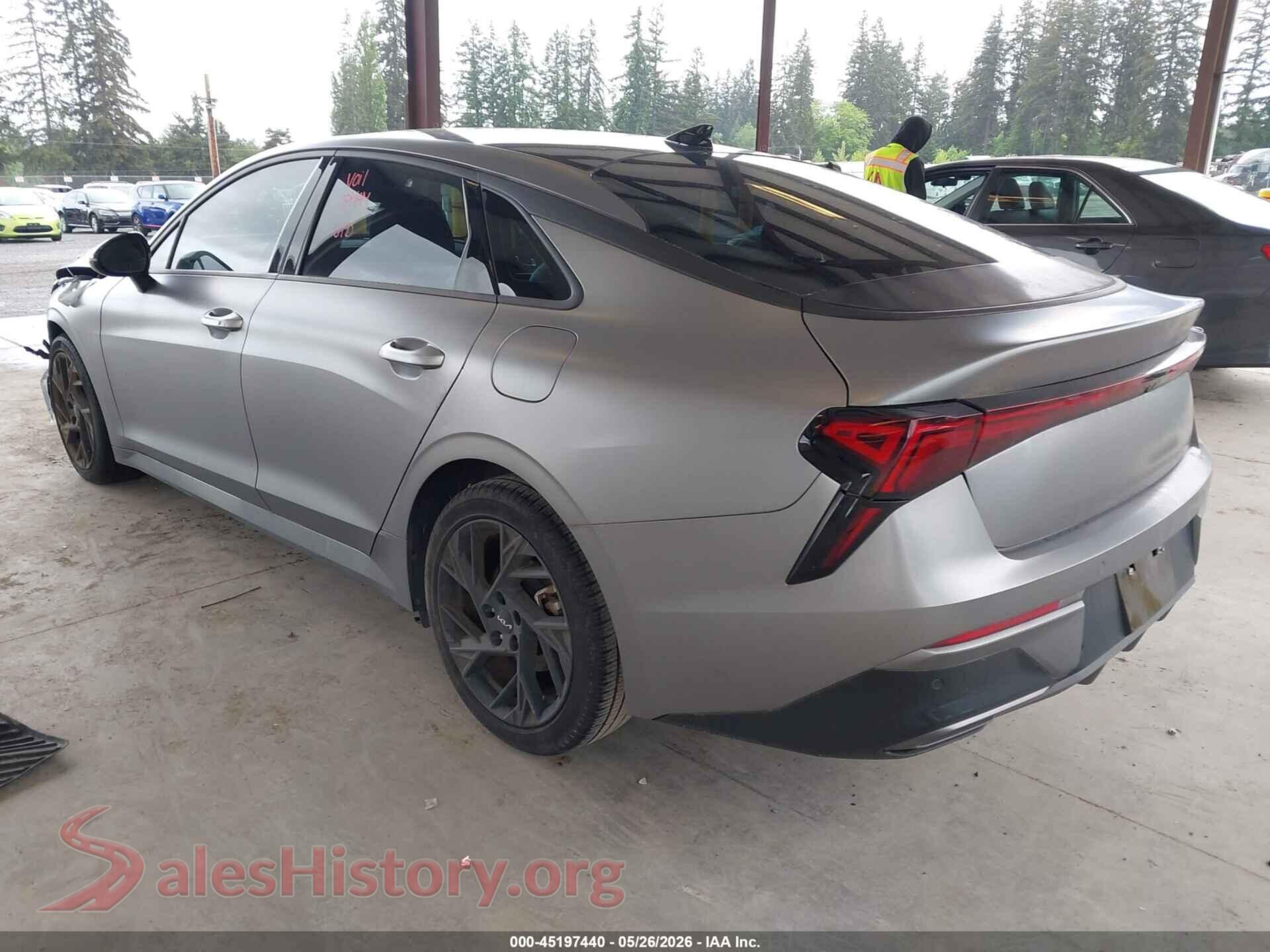 2025 KIA K5 VIN KNAG64J79S5272193, driver side view