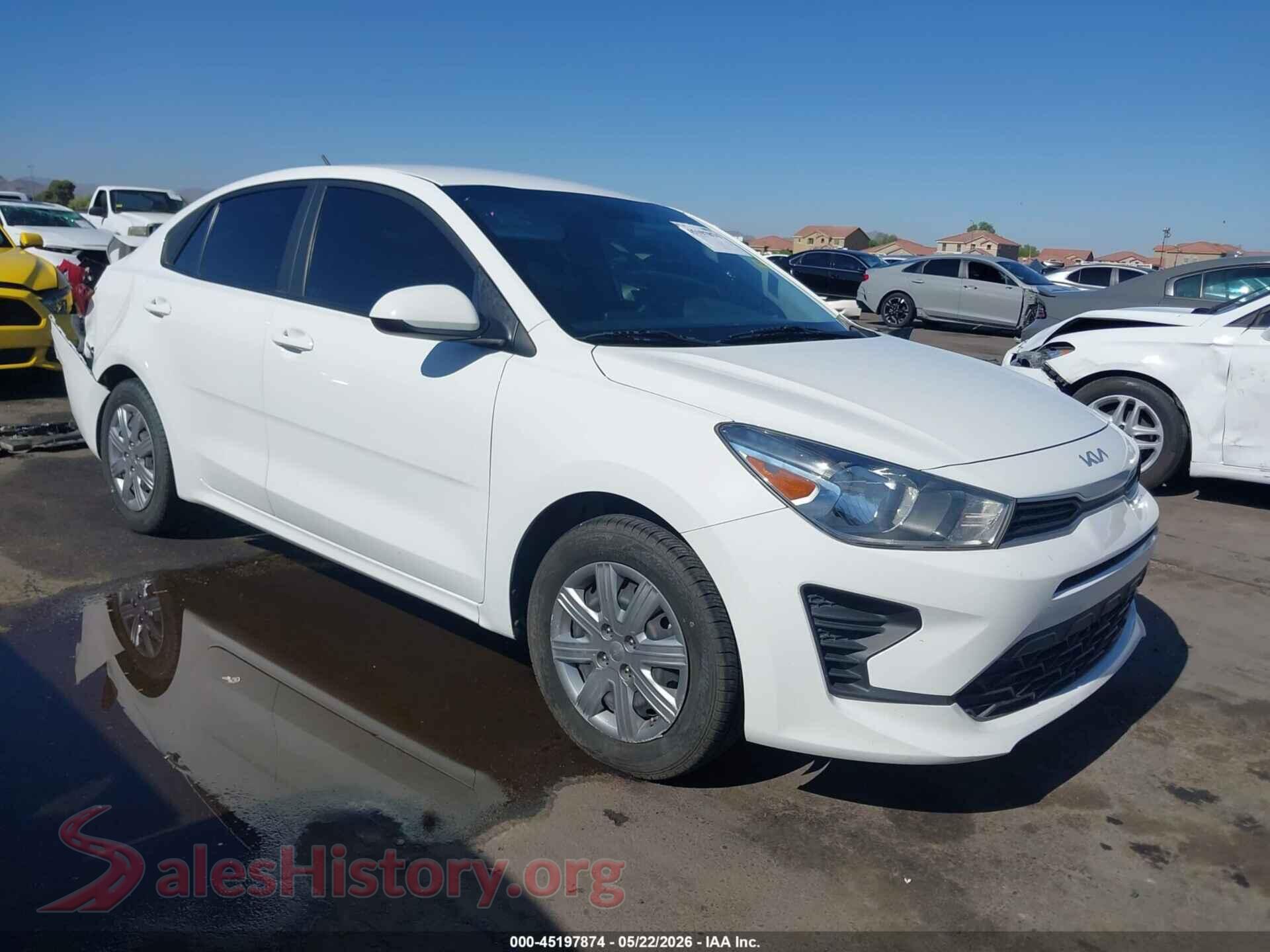 3KPA24AD7NE478857 2022 KIA RIO