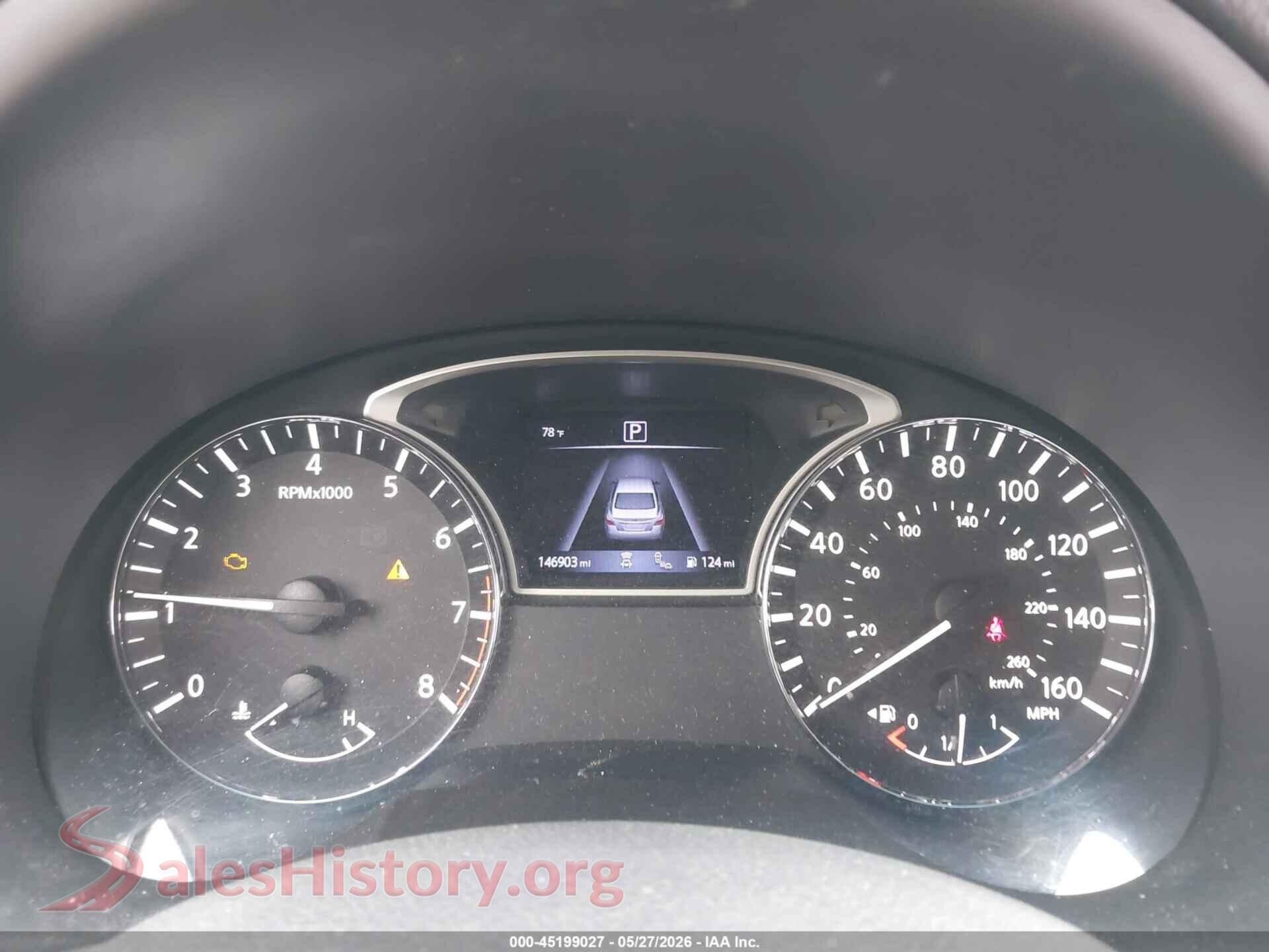 2018 NISSAN ALTIMA VIN 1N4AL3AP3JC161540, passenger side view