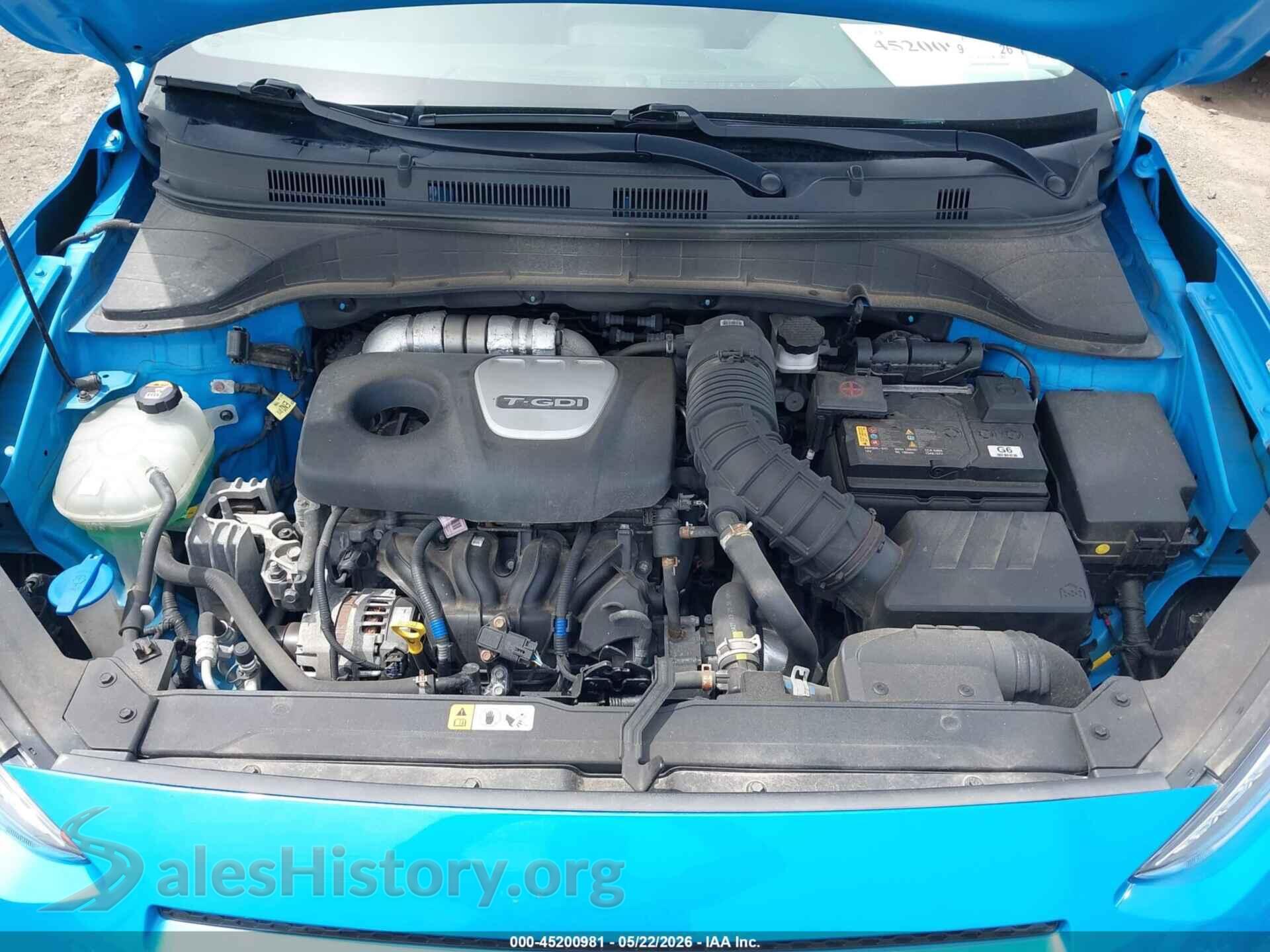 2021 HYUNDAI KONA VIN KM8K3CA58MU601243, interior dashboard