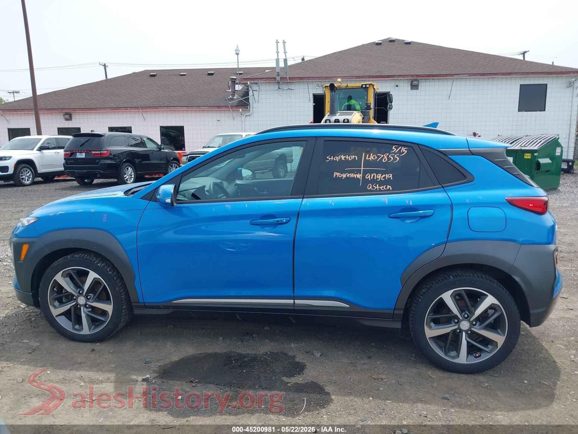 2021 HYUNDAI KONA VIN KM8K3CA58MU601243, auction photo 14