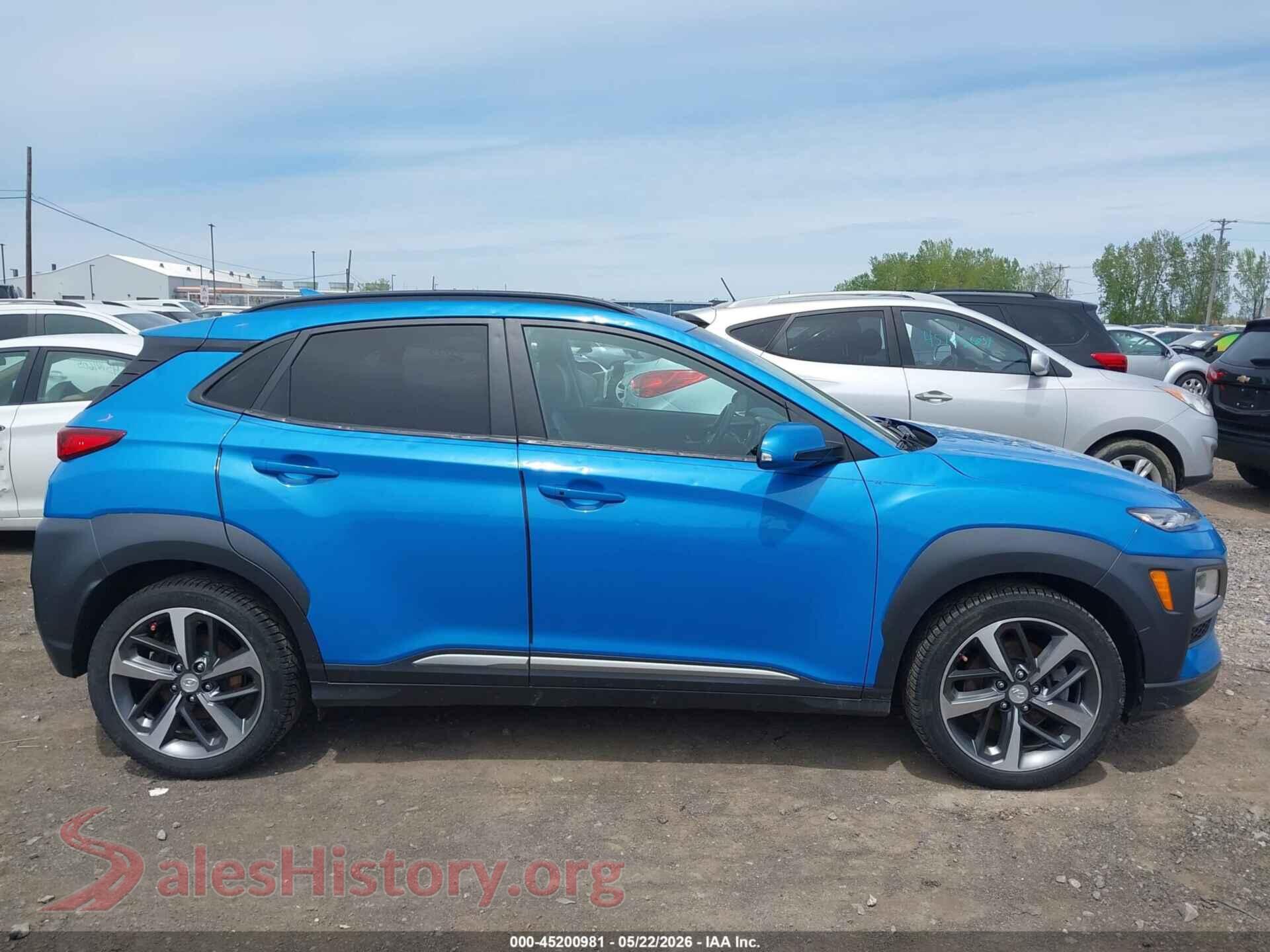 2021 HYUNDAI KONA VIN KM8K3CA58MU601243, auction photo 13