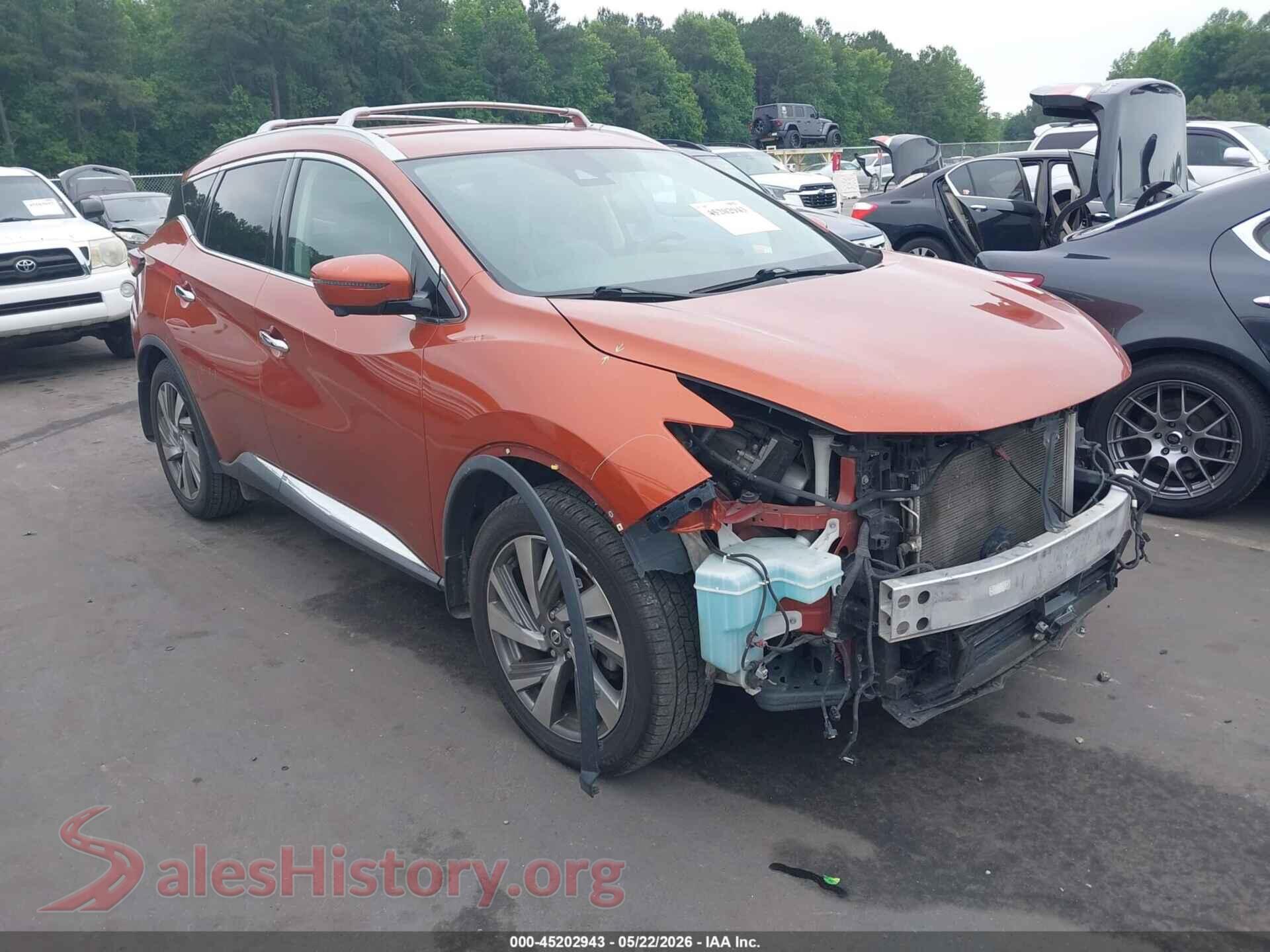 5N1AZ2CJ6LN121595 2020 NISSAN MURANO