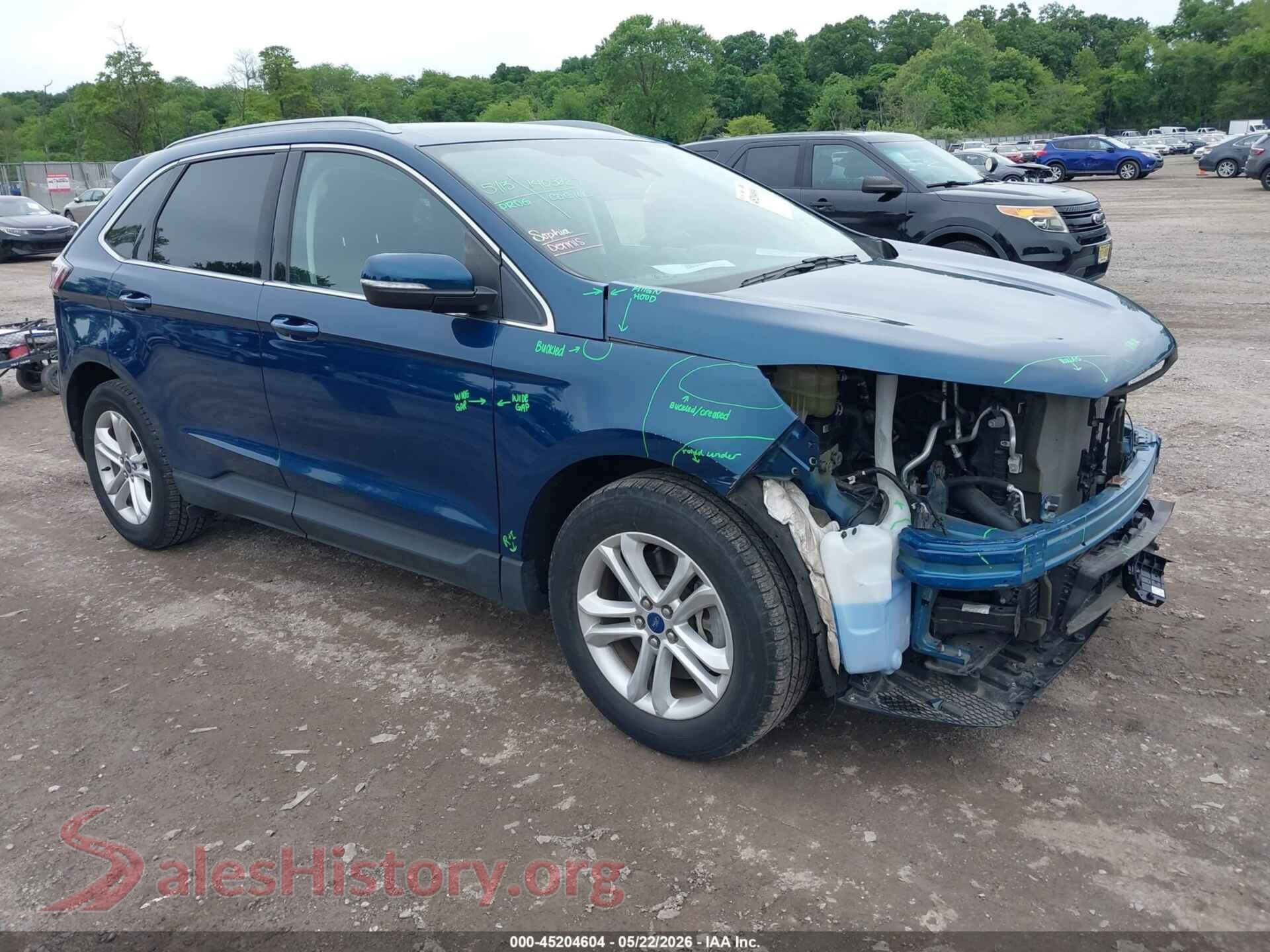 2FMPK4J99LBB46053 2020 FORD EDGE