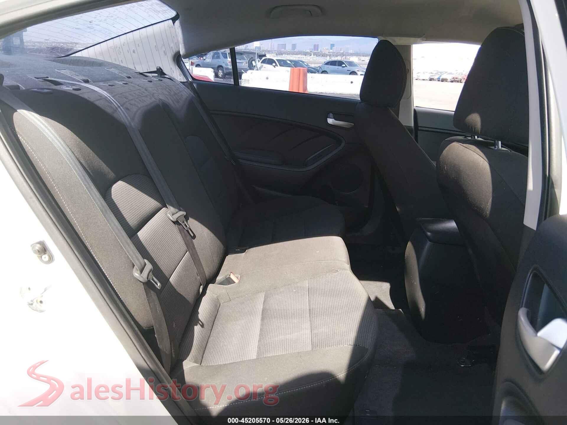 2018 KIA FORTE VIN 3KPFK4A73JE184916, front passenger side
