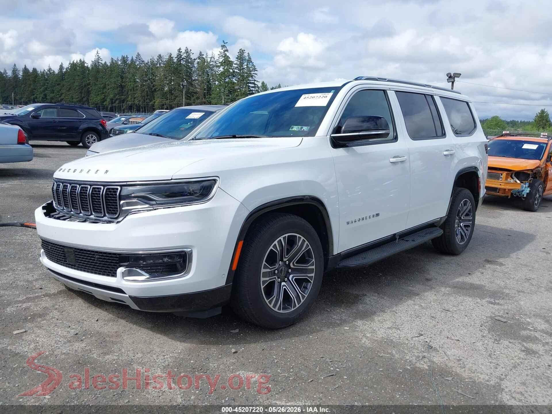 2025 JEEP WAGONEER VIN 1C4SJVBP2SS536078, front view