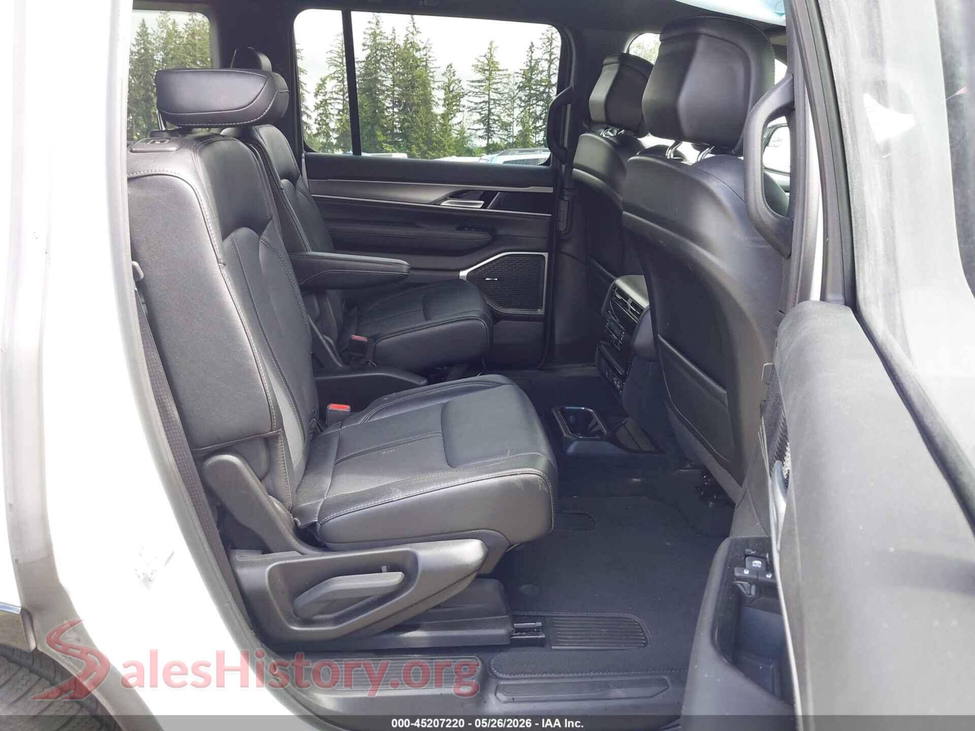 2025 JEEP WAGONEER VIN 1C4SJVBP2SS536078, front passenger side