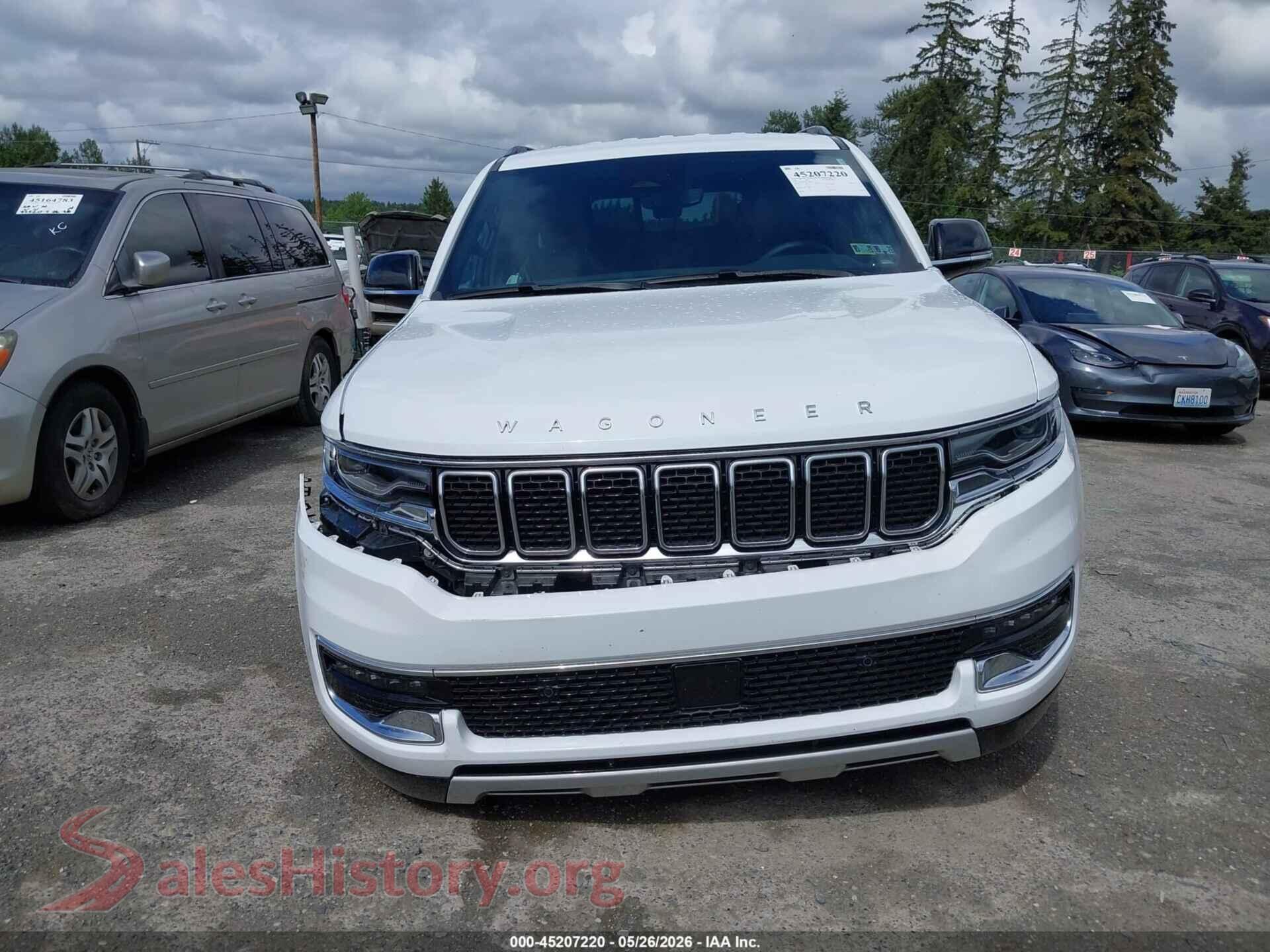 2025 JEEP WAGONEER VIN 1C4SJVBP2SS536078, auction photo 13