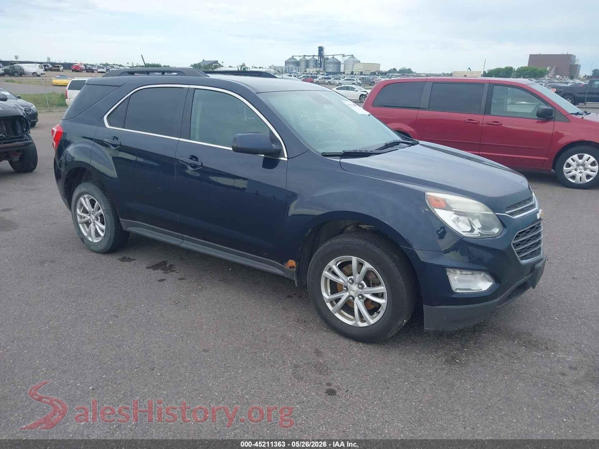 2017 CHEVROLET EQUINOX VIN 2GNALCEK4H6115427, auction photo