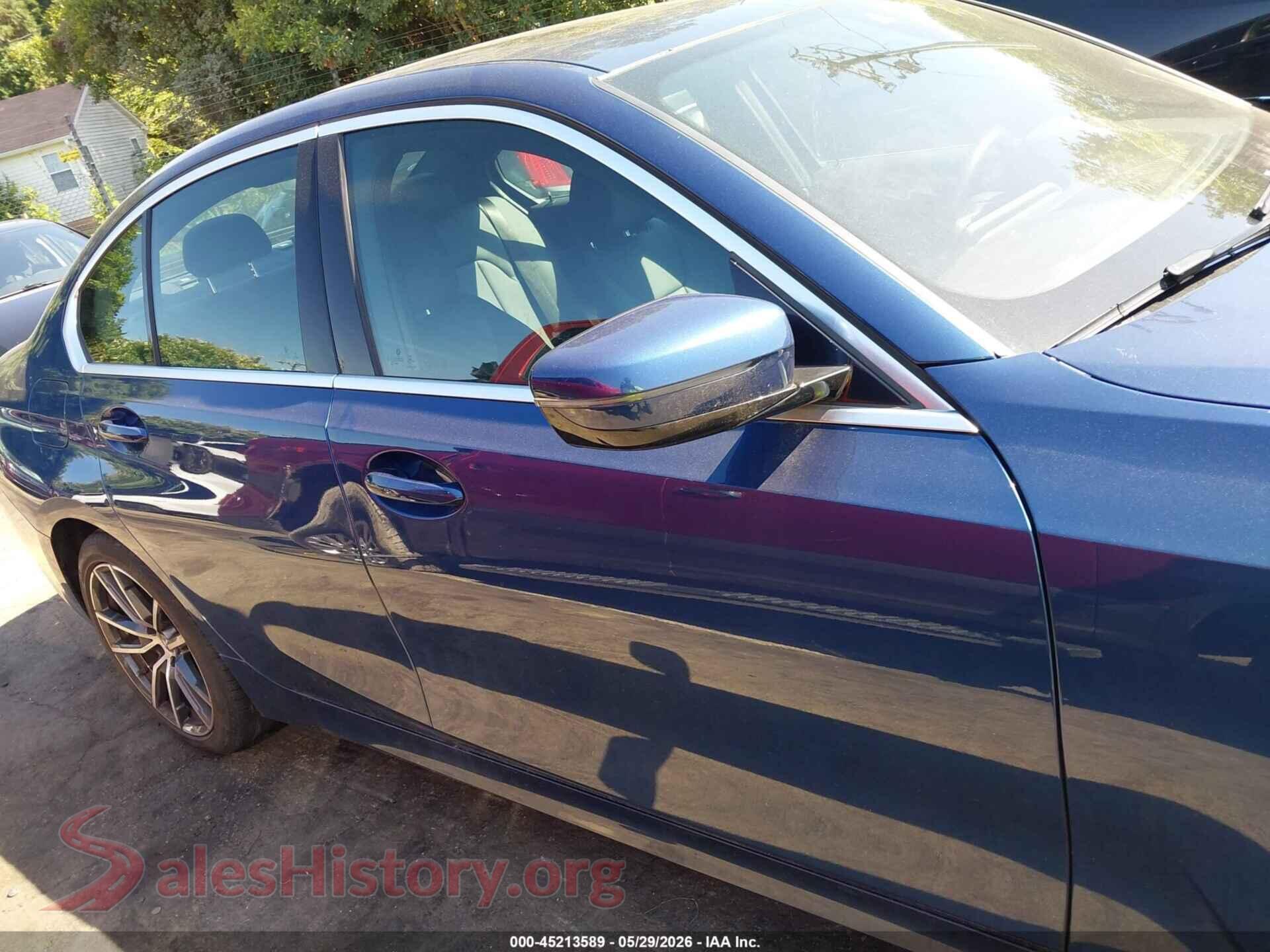 2021 BMW 330I VIN 3MW5R1J01M8B87063, auction photo 13