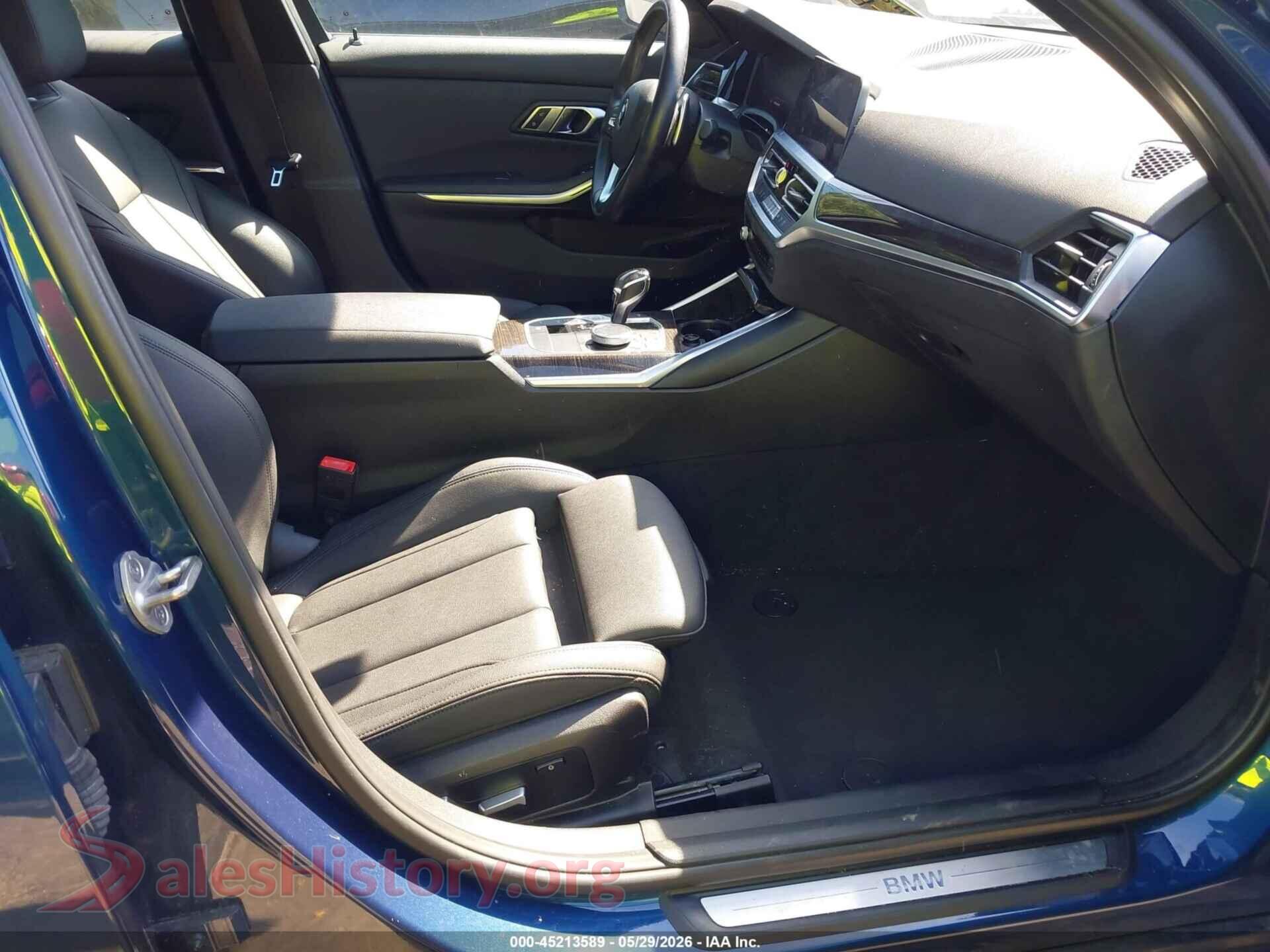 2021 BMW 330I VIN 3MW5R1J01M8B87063, rear view